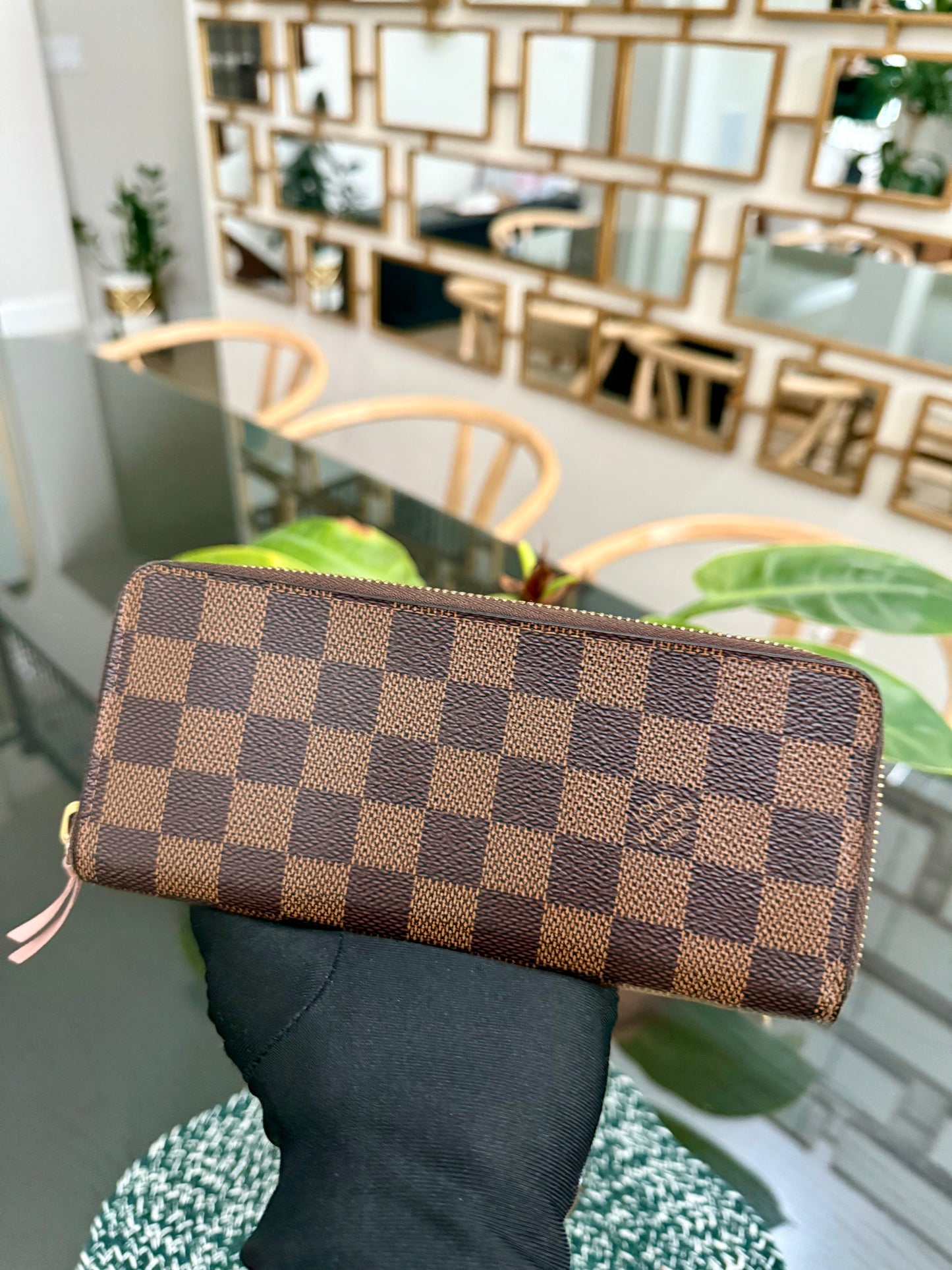 Clemence Wallet DE in Rose Ballerine with Dustbag 🗓️ Year 2018