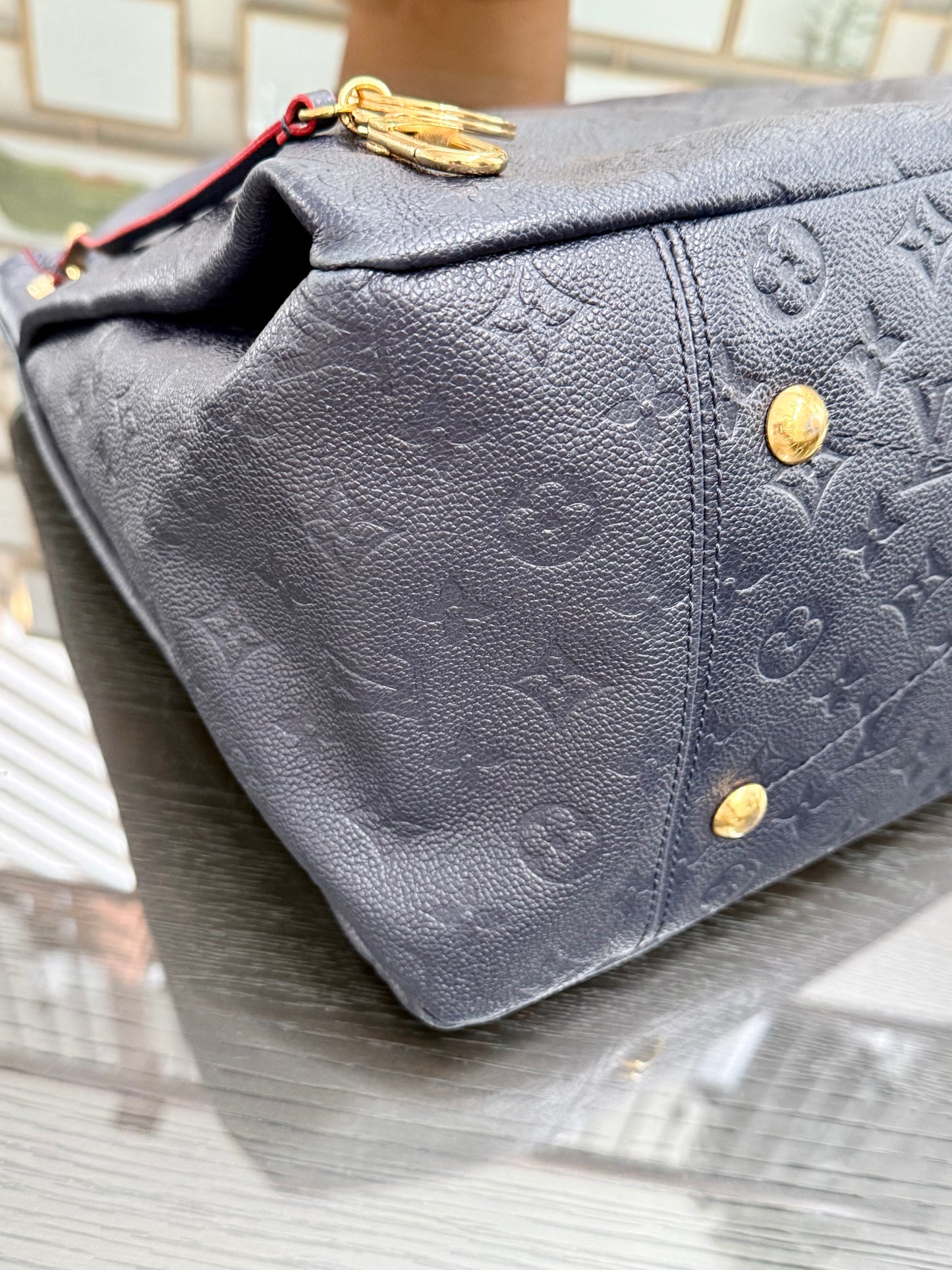 Artsy MM Empriente in Navy Blue with Dustbag- 📅 Year: 2020