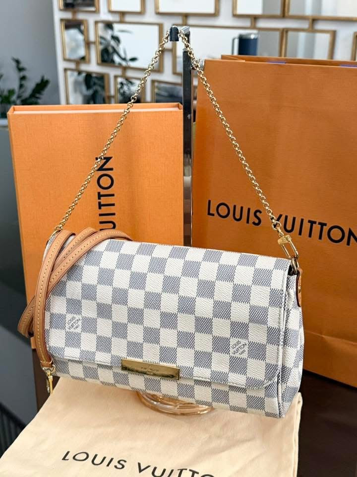 Favorite MM in Azur with Original Strap, Insert Organizer, Dustbag, Box and Paper bag 🗓️ Year: 2014