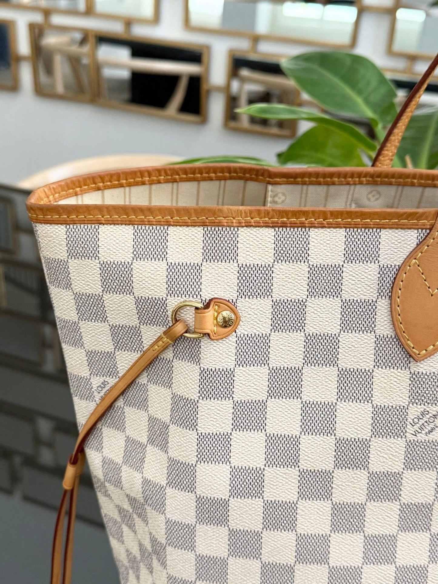 Neverfull GM in Azur with Dustbag Insert Organizer 🗓️ Year: 2012