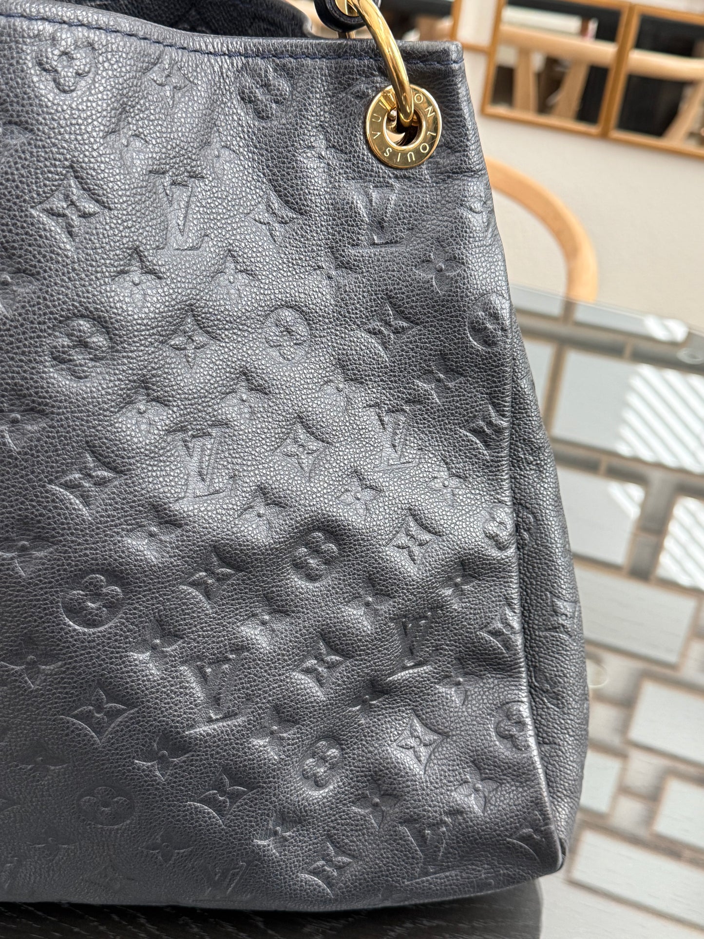 Artsy MM Empriente (Black/Dark Blue) with Dustbag and Insert Organizer - 📅 Year: 2011