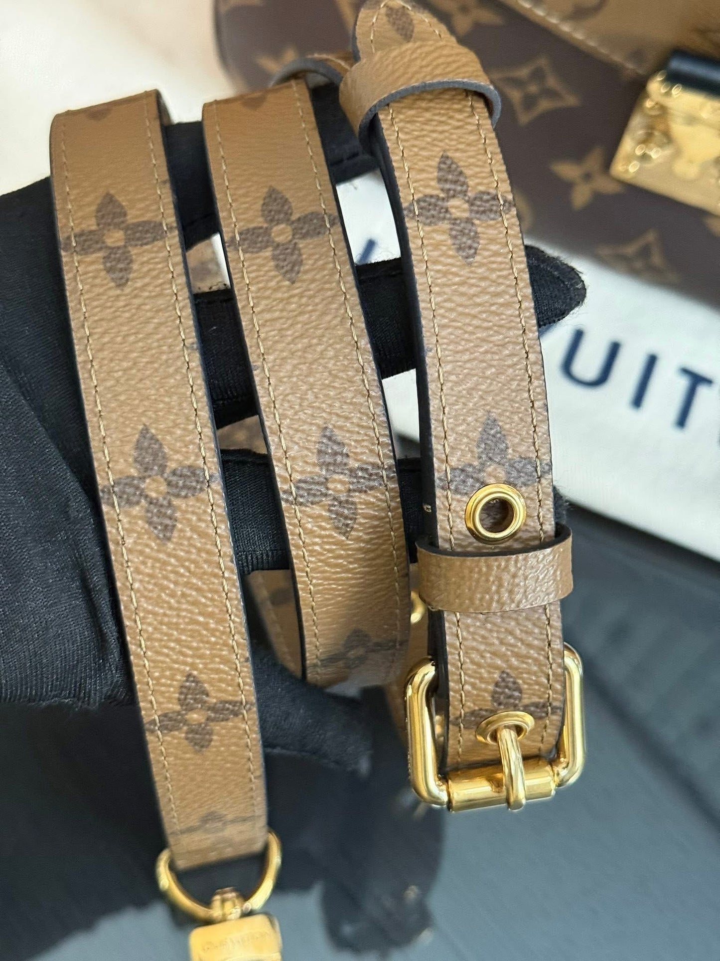 Pochette Metis Reverse in Monogram with Original Strap, Box, Dustbag and Paper bag 🗓️ Year 2019
