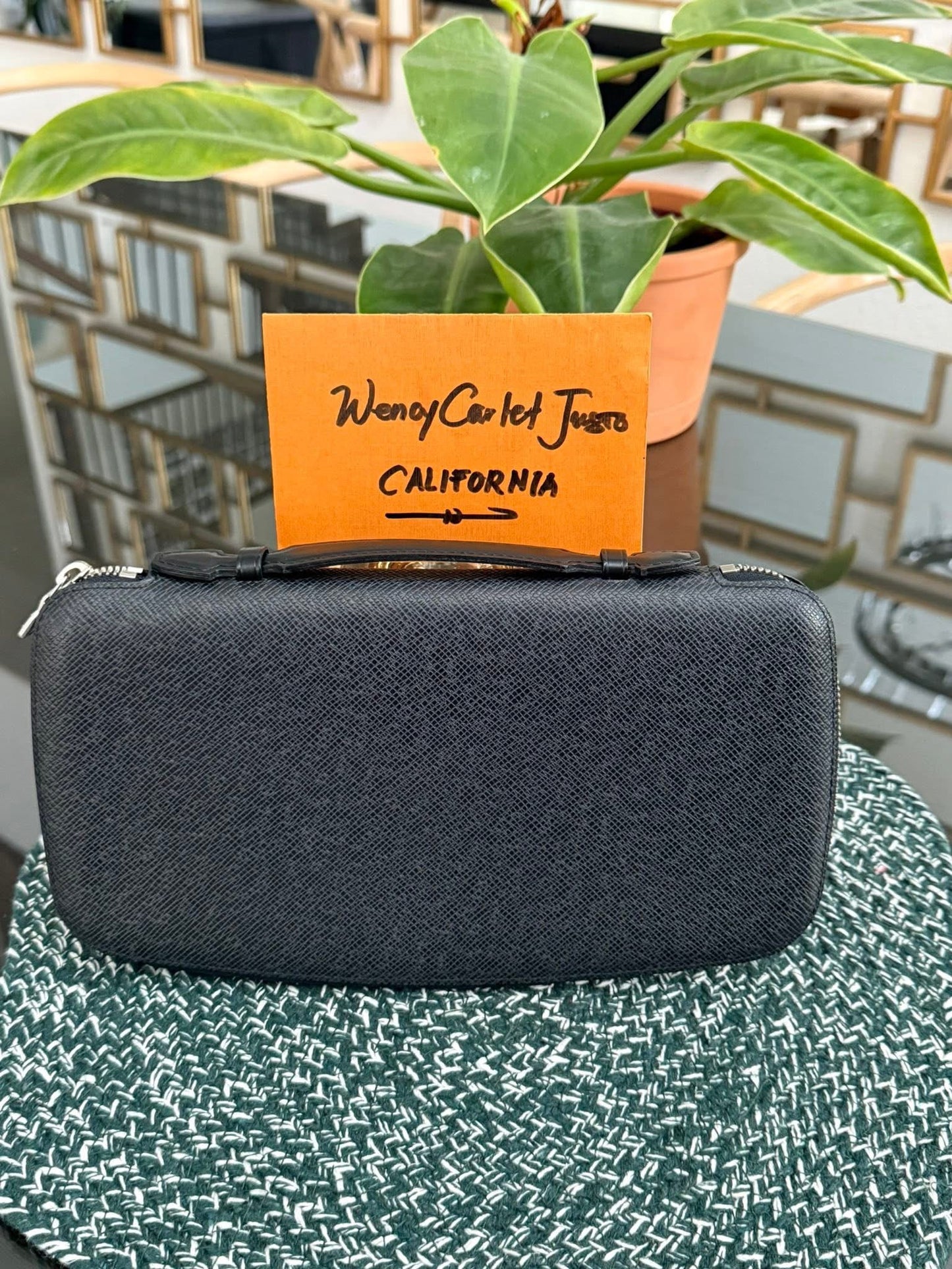 Taiga Leather Atoll Travel Organizer Wallet 📅 Year: 2004