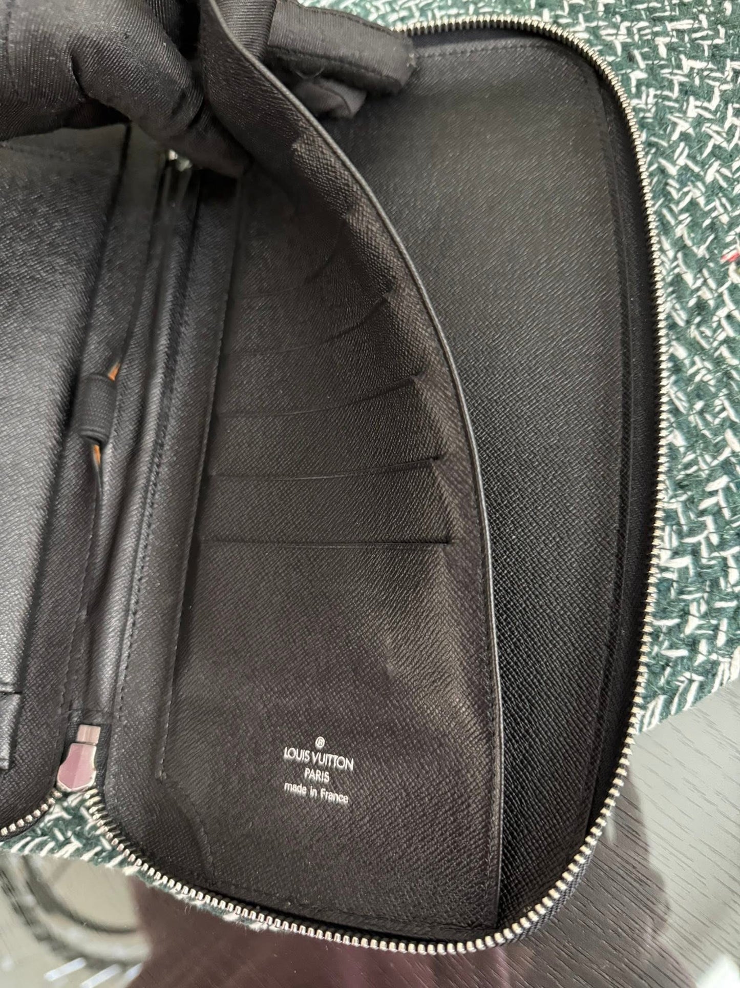 Taiga Leather Atoll Travel Organizer Wallet 📅 Year: 2004