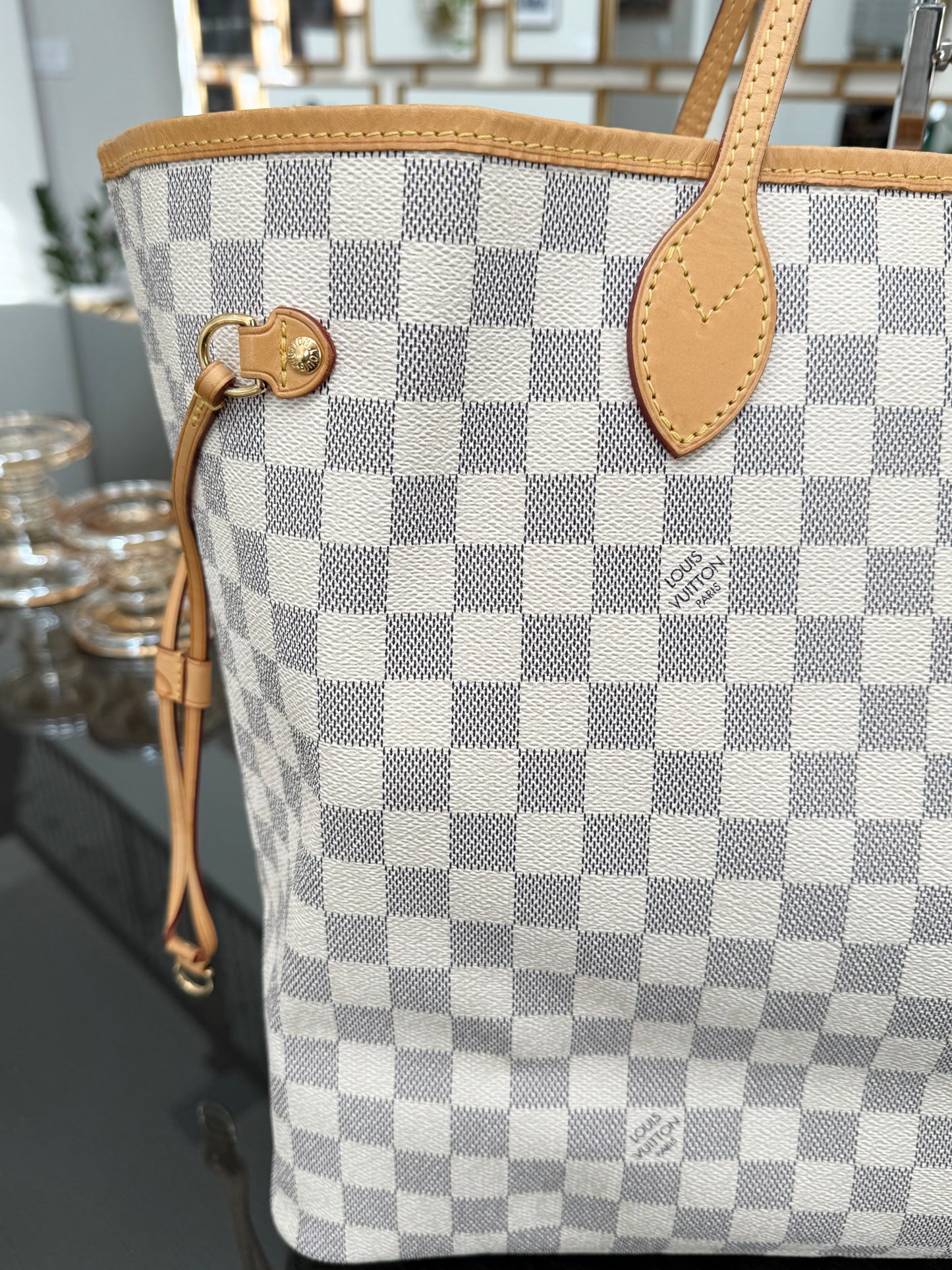 Neverfull GM Azur with Dustbag and Insert Organizer -🗓️ Year: 2012