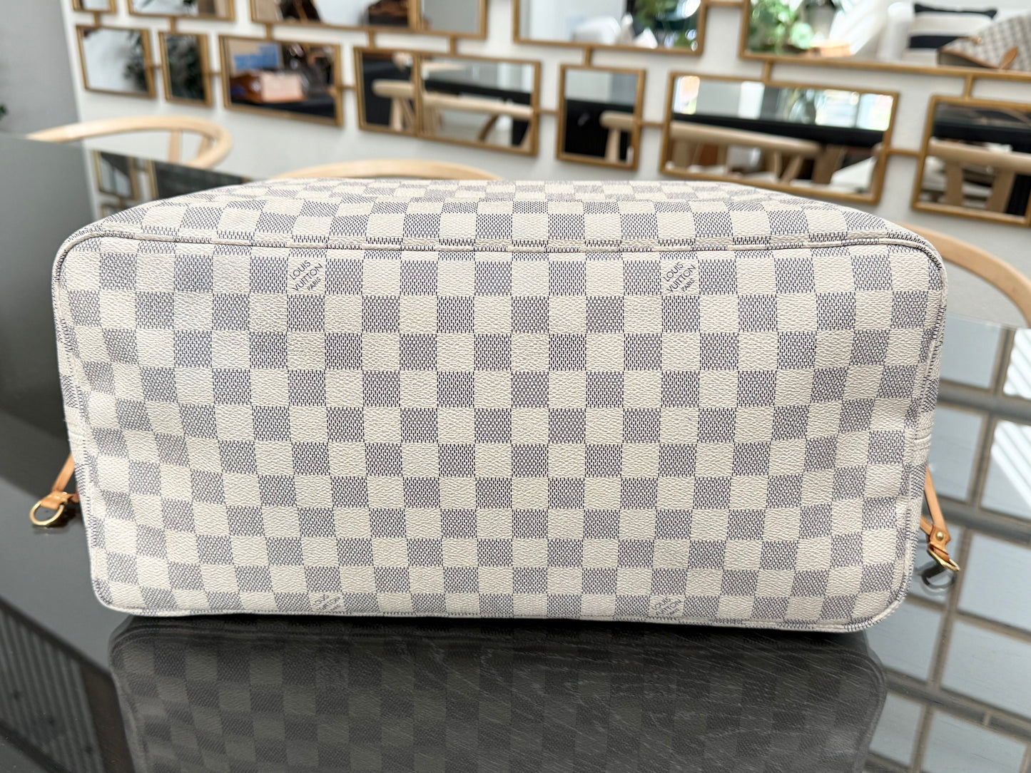 Neverfull GM in Azur with Dustbag Insert Organizer 🗓️ Year: 2011