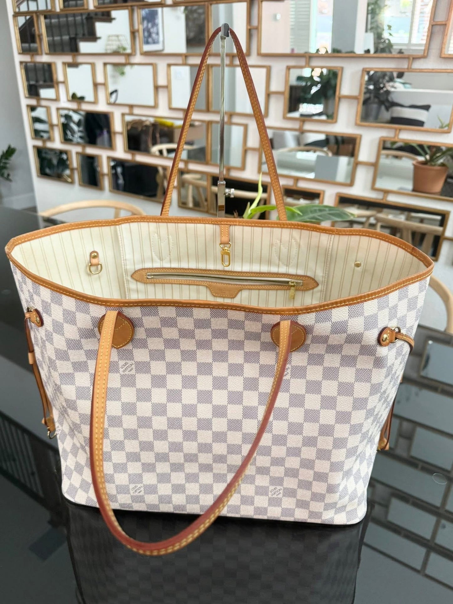 Neverfull GM Azur with Insert Organizer 📅 Year: 2014