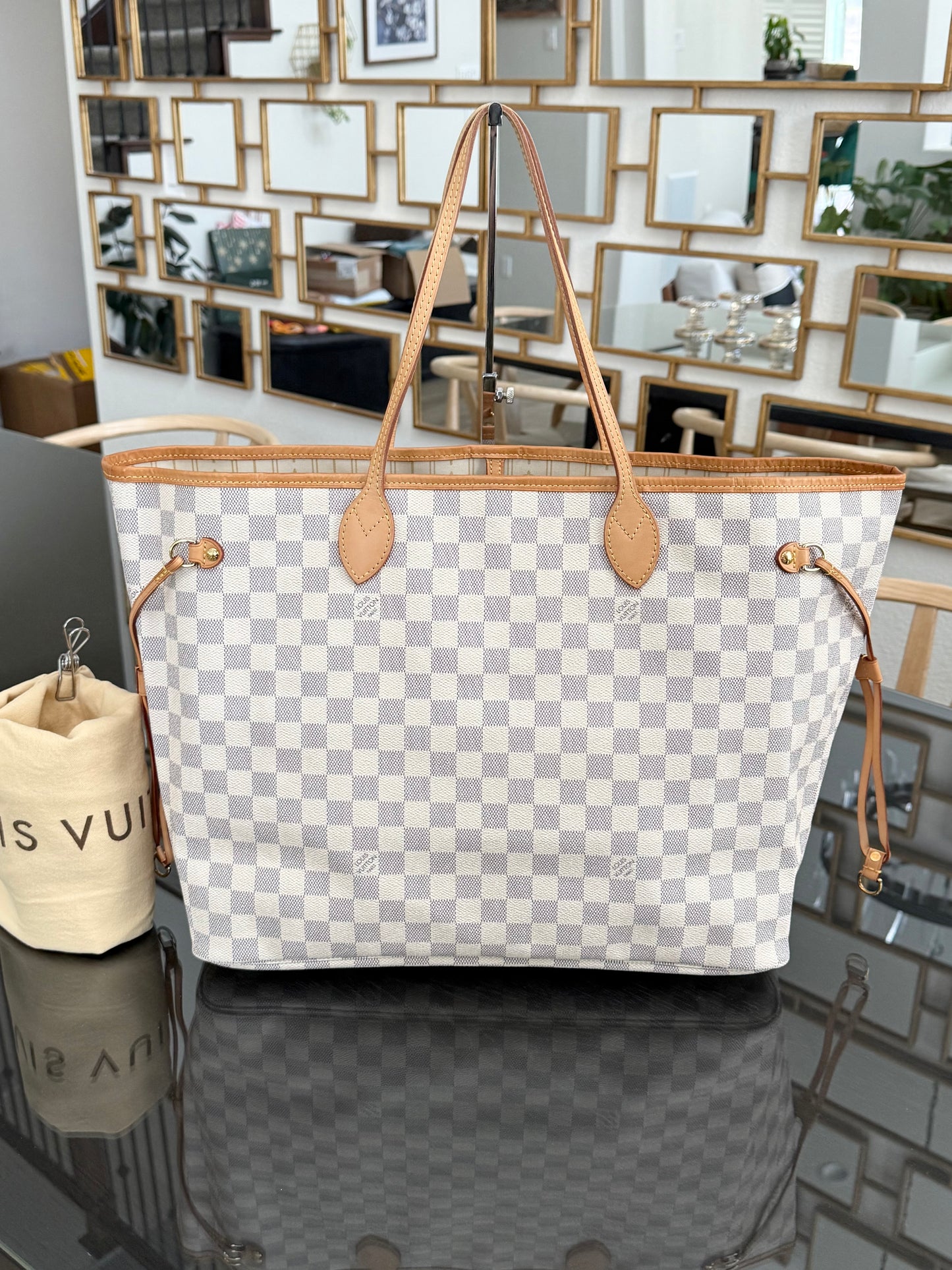 Neverfull GM Azur with Dustbag -🗓️ Year: 2011