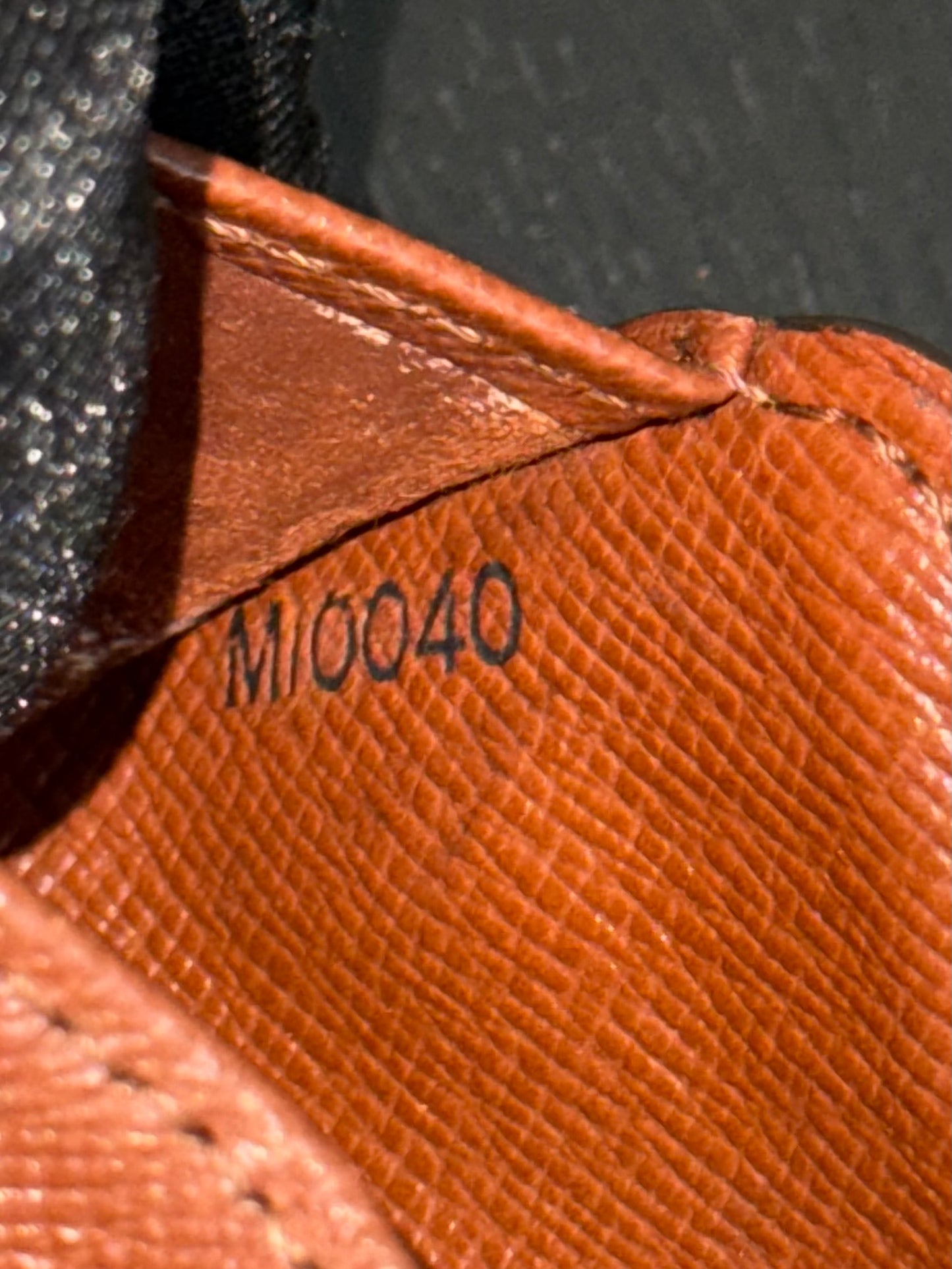 Monogram Zip Around Compact Wallet 🗓️ Year: 2000