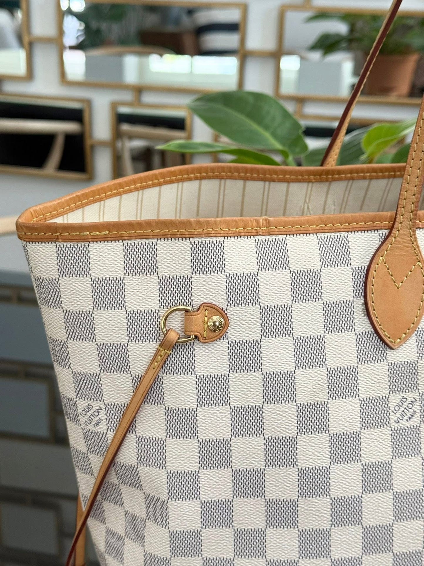 Neverfull GM in Azur with Dustbag Insert Organizer 🗓️ Year: 2012