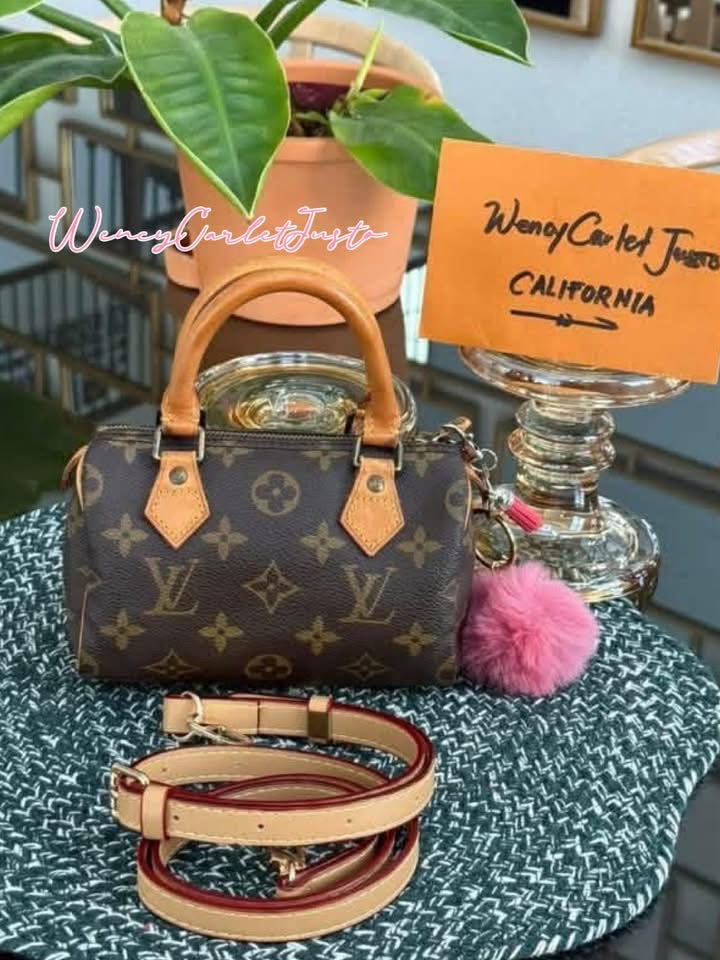 Mini Speedy with Non Branded Strap🍒Year 1992