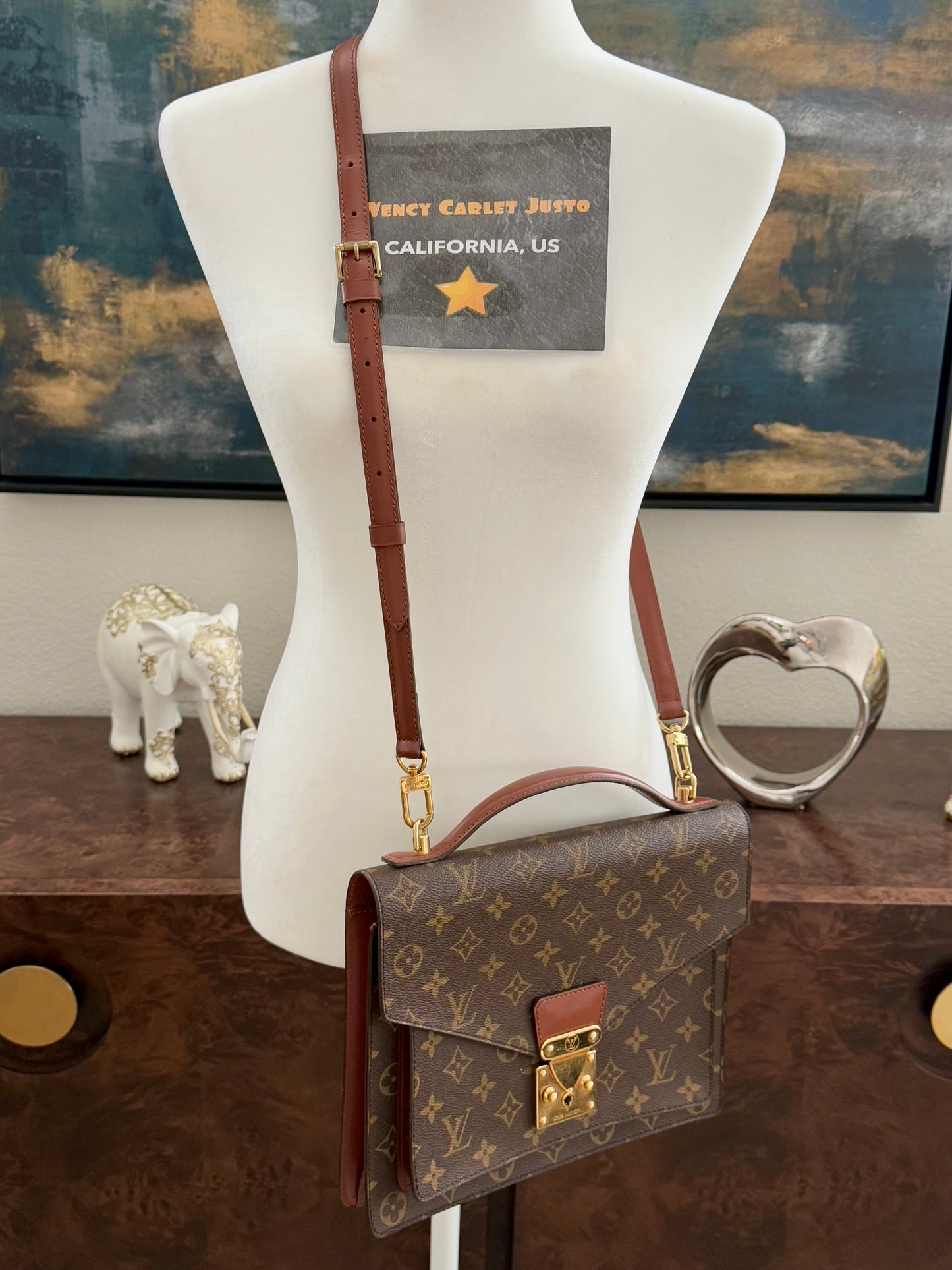 Monceau 28 Crossbody 2 Way Bag -Year 1994