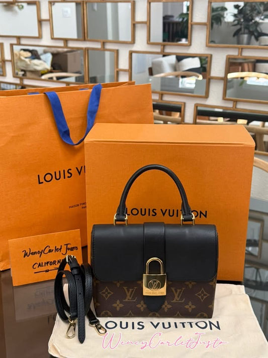 Locky BB Monogram Noir with Original Strap, Dustbag, Box and Paper bag - 📅 Year: 2010