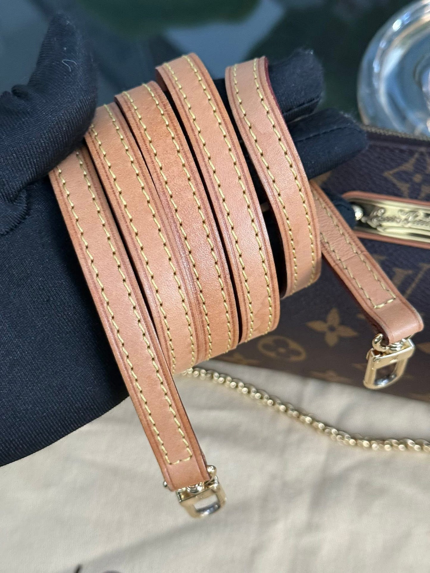 Eva Clutch in Monogram with Original Strap, Insert Organizer, Box, Dustbag and Paper bag 🗓️ Year: 2011