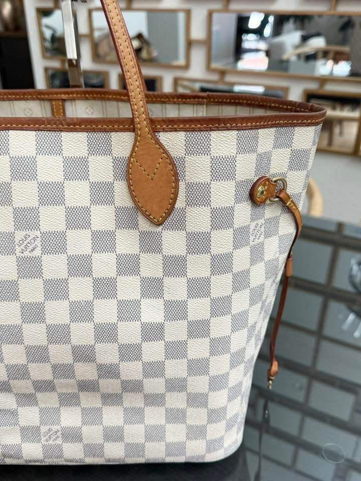 Neverfull MM Azur with Insert Organizer 🌺 📅 Year: 2010