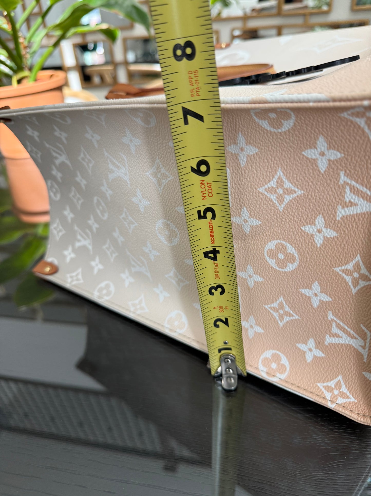 On The Go GM By The Pool in Monogram with Dustbag and Insert Organizer -Microchip