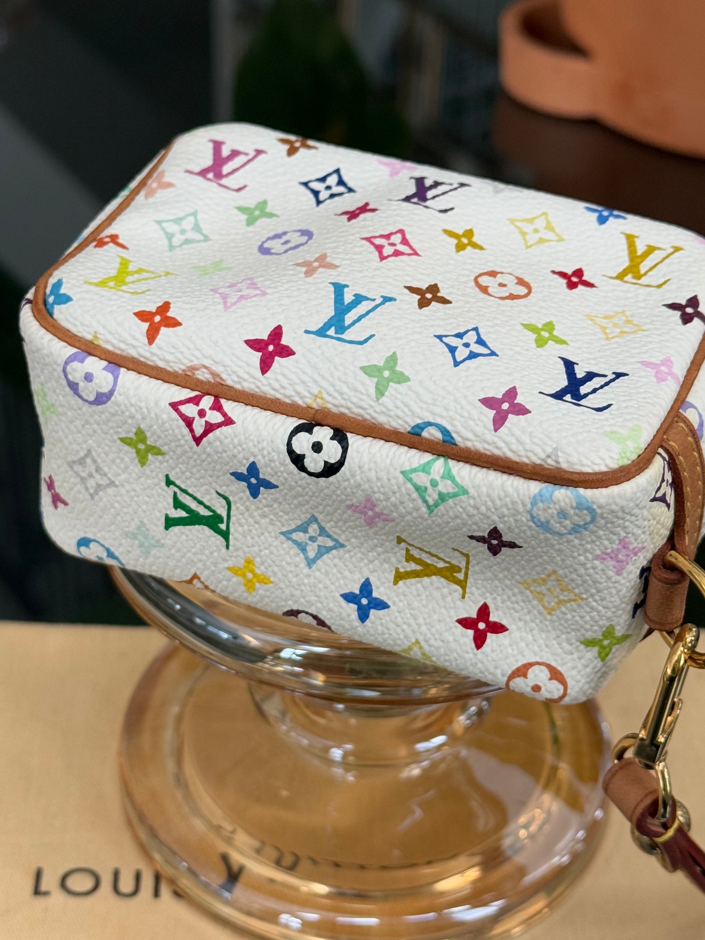 Multicolor Wapity Wristlet with Dustbag 📅 Year: 2005