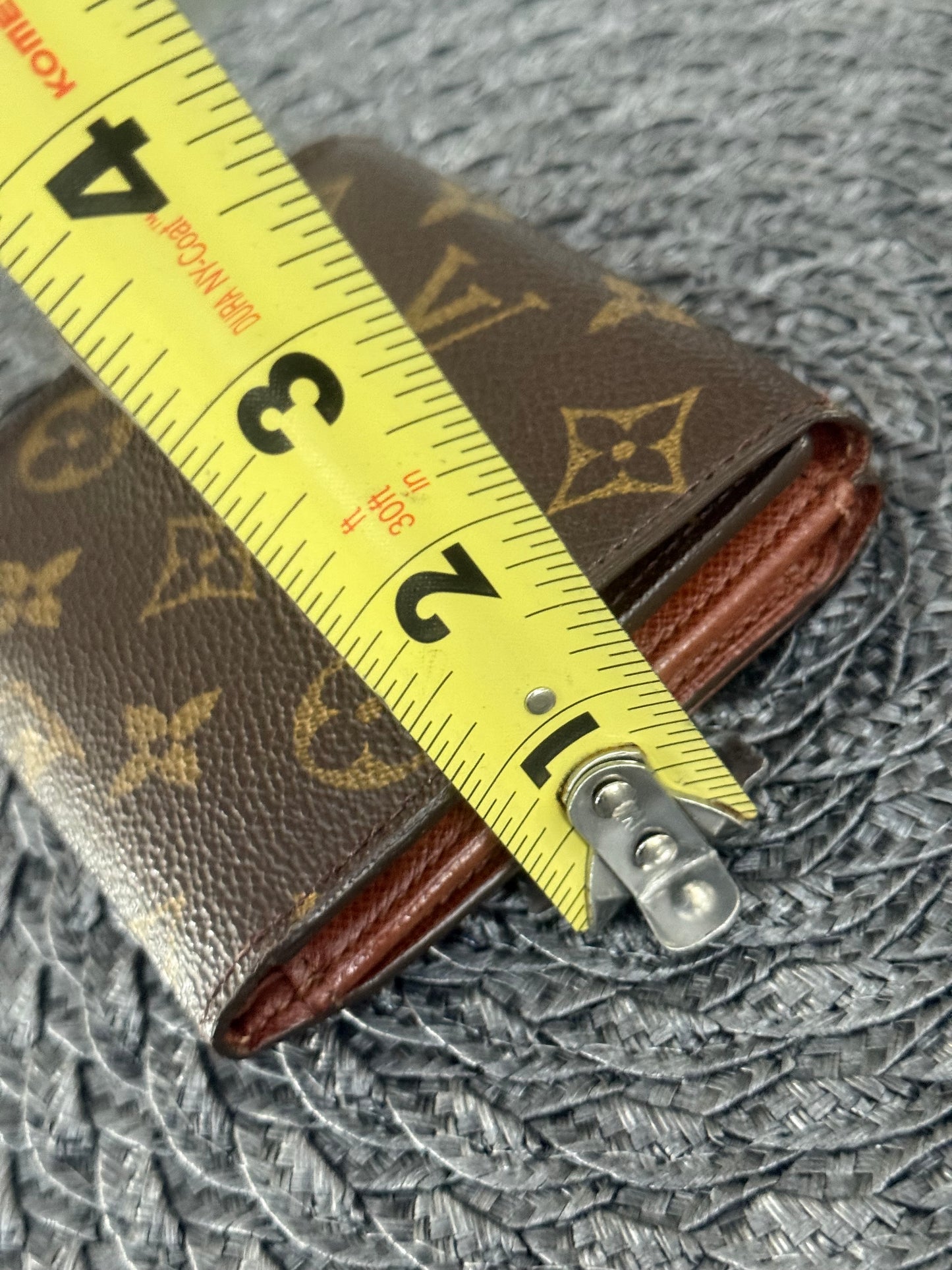 Monogram Elise Trifold Compact Wallet 🗓️ Year: 2000