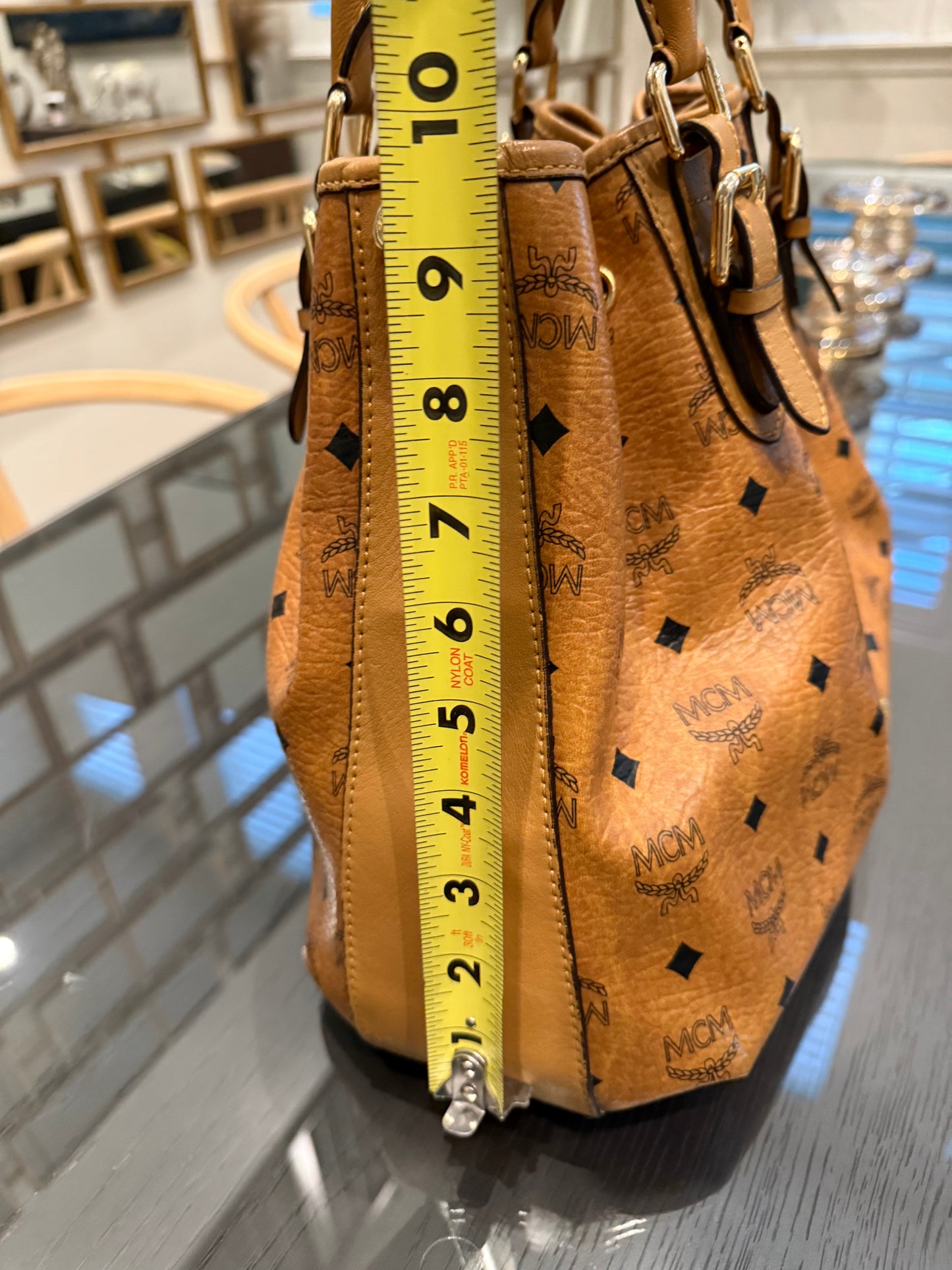 MCM Bucket Bag (No Strap)