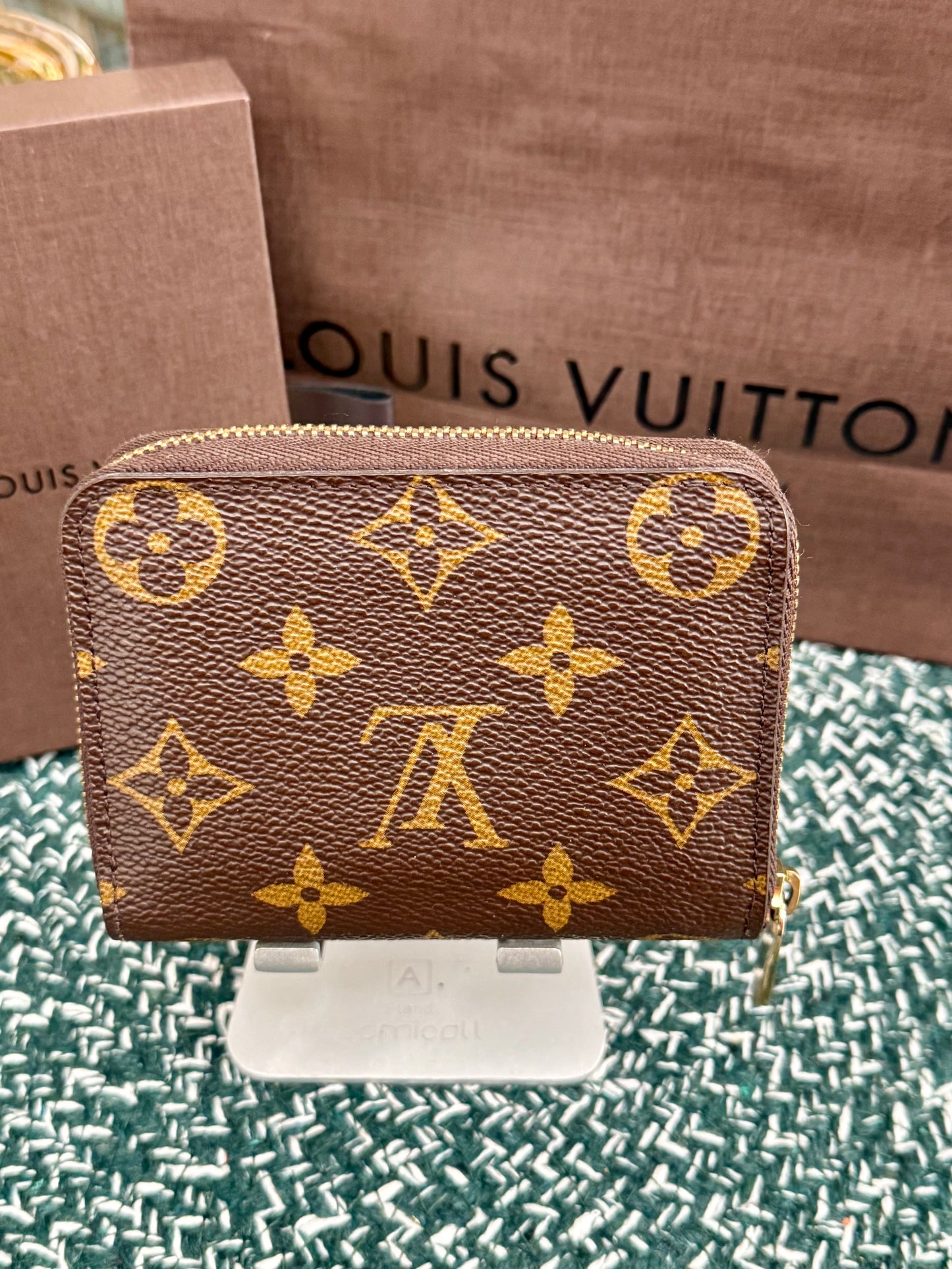 Monogram Zippy Compact Wallet with Box and Paper bag 🗓️ Year: 2011