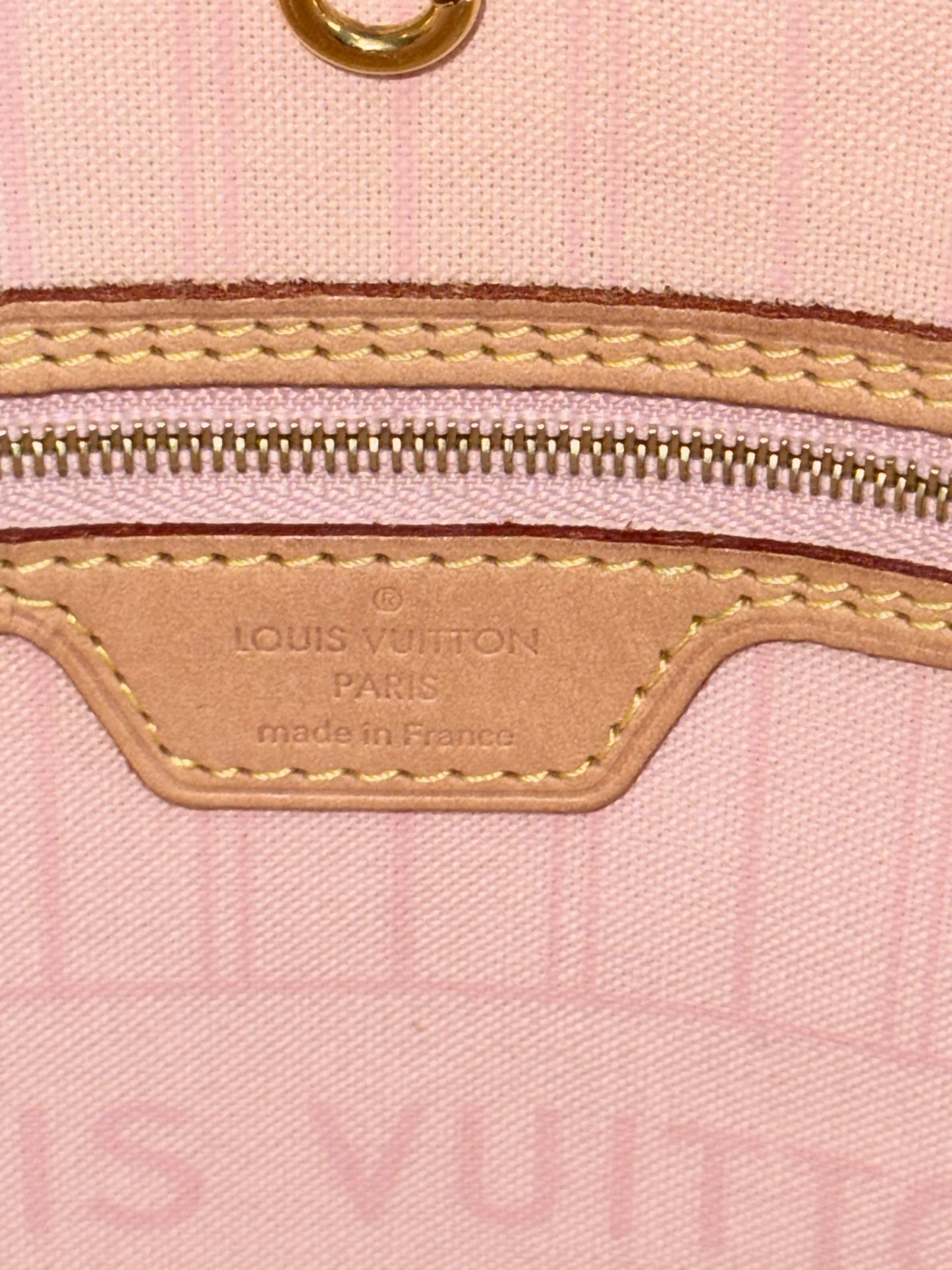 Neverfull MM Azur in Rose Ballerine with Dustbag 📅 Year: 2020