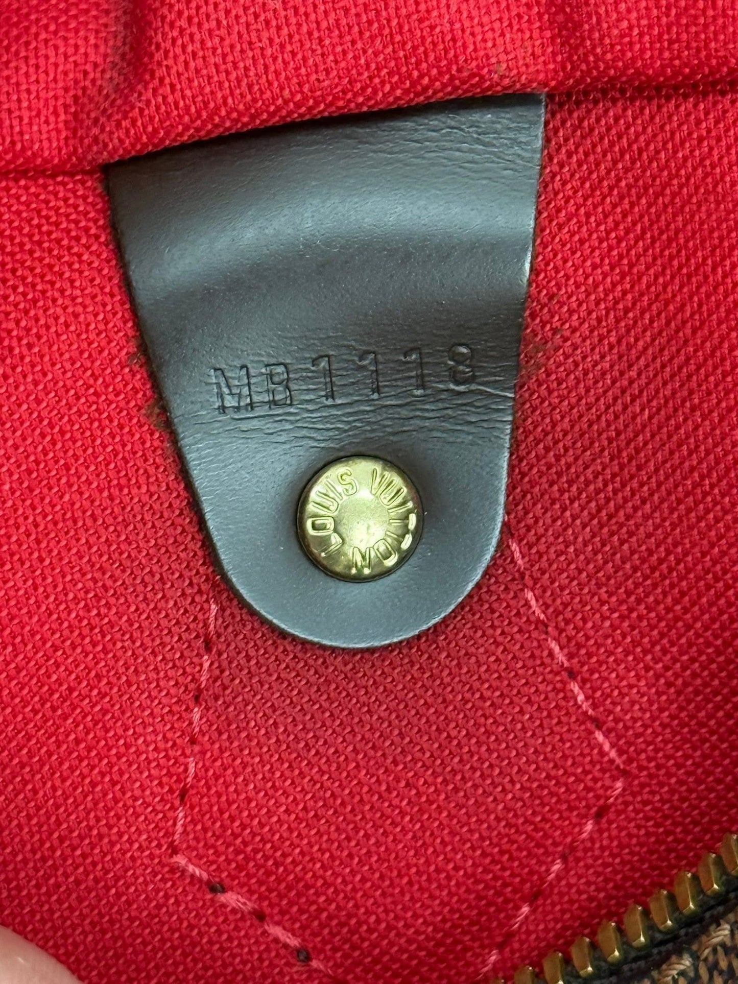 Speedy 30 Bandoulier in DE with 🔐 lock, Key, Original Strap, Insert Organizer and Dustbag -🗓️ Year: 2018
