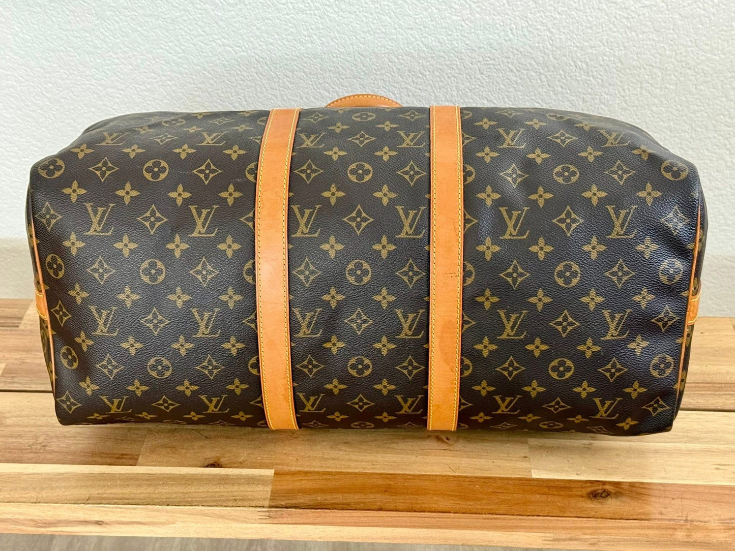 Keepall 50 Bandoulier with Luggage Tag and Poignet 📅 Year: 1995