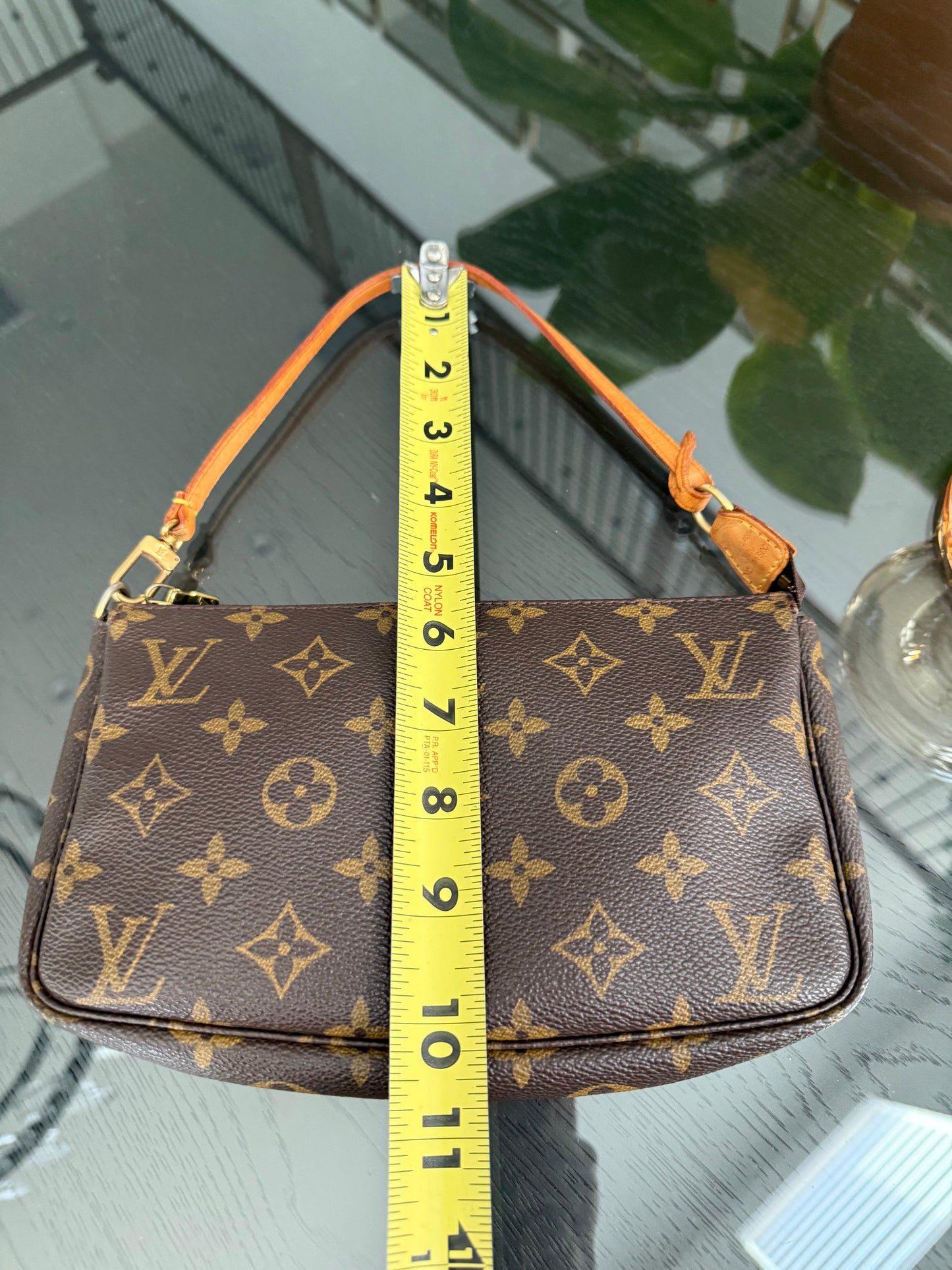 Monogram Pochette Accessories with Dustbag 📅 Year: 2000