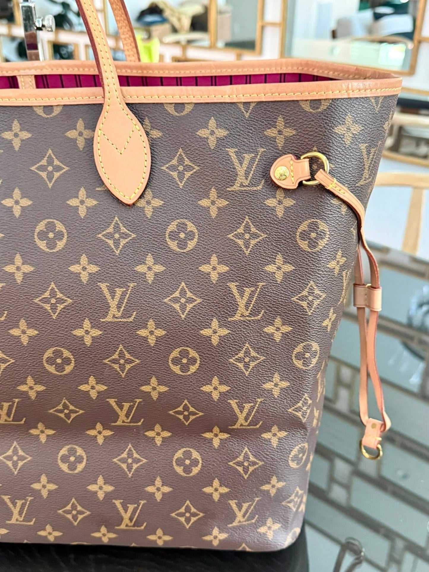 Neverfull GM Monogram in Peony with Dustbag -🗓️ Year 2020