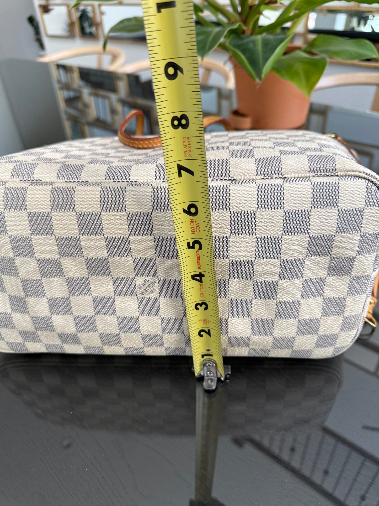 Neverfull MM in Azur with Insert Organizer 🗓️ Year: 2009
