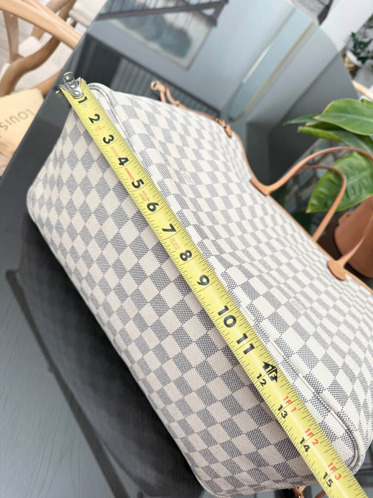 Neverfull GM in Azur with Dustbag, Insert Organizer and Non branded Twilly -🗓️ Year: 2009