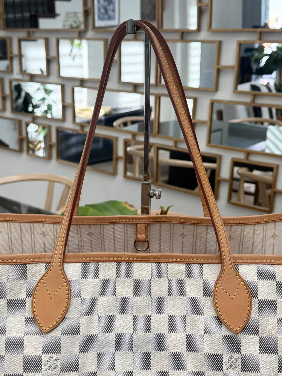 Neverfull GM in Azur with Dustbag, Insert Organizer and Non branded Twilly -🗓️ Year: 2009