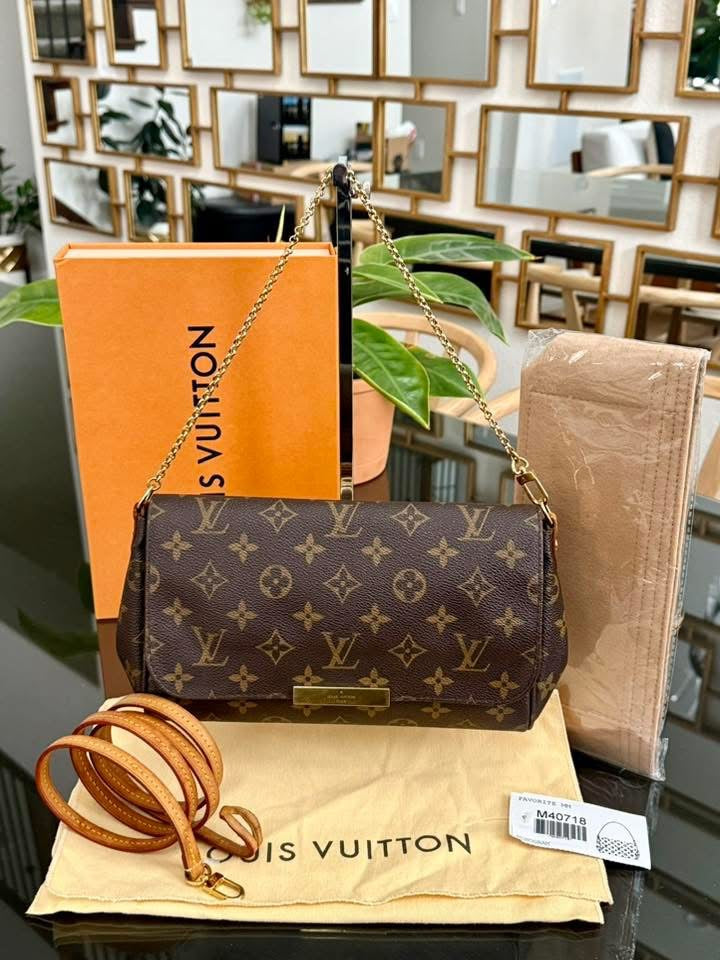 Favorite MM in Monogram with Original Strap, Insert Organizer, Dustbag and Box 🗓️ Year: 2014