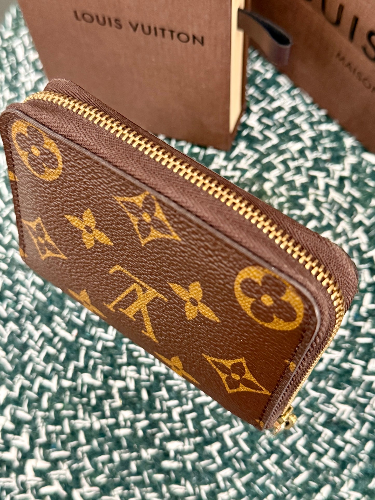 Monogram Zippy Compact Wallet with Box and Paper bag 🗓️ Year: 2011