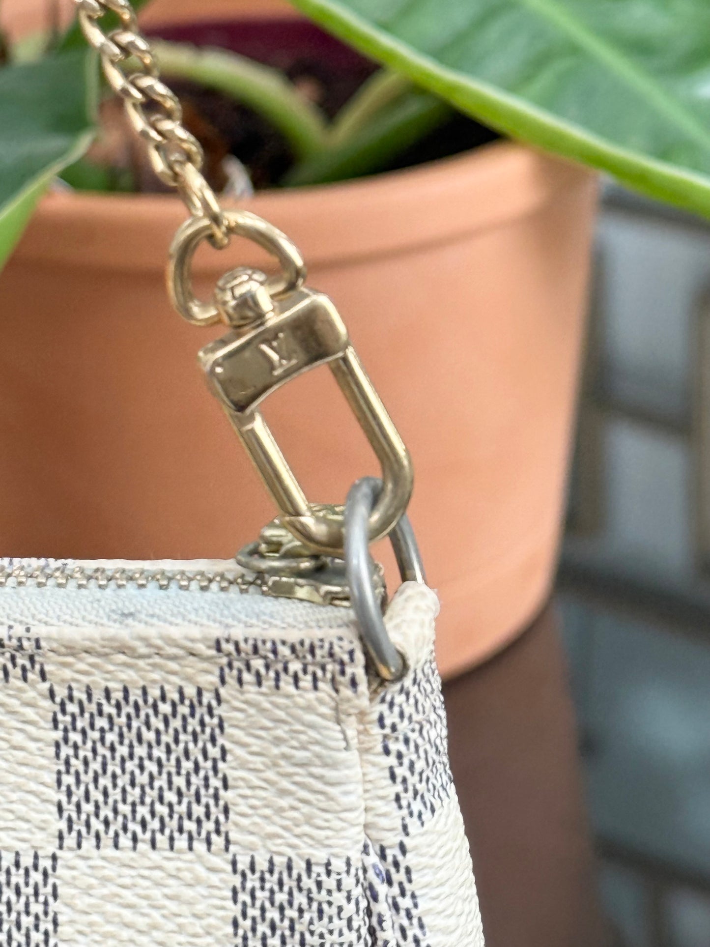 Mini Pochette Accessories Azur with Dustbag and Paper bag -🗓️ Year: 2016