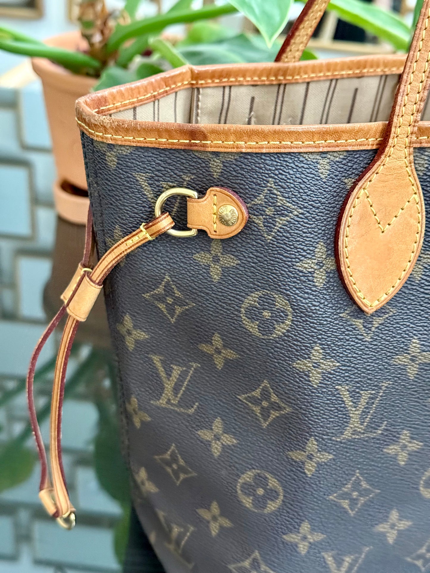 Neverfull PM in Monogram with Dustbag and Insert Organizer 🗓️ Year: 2009