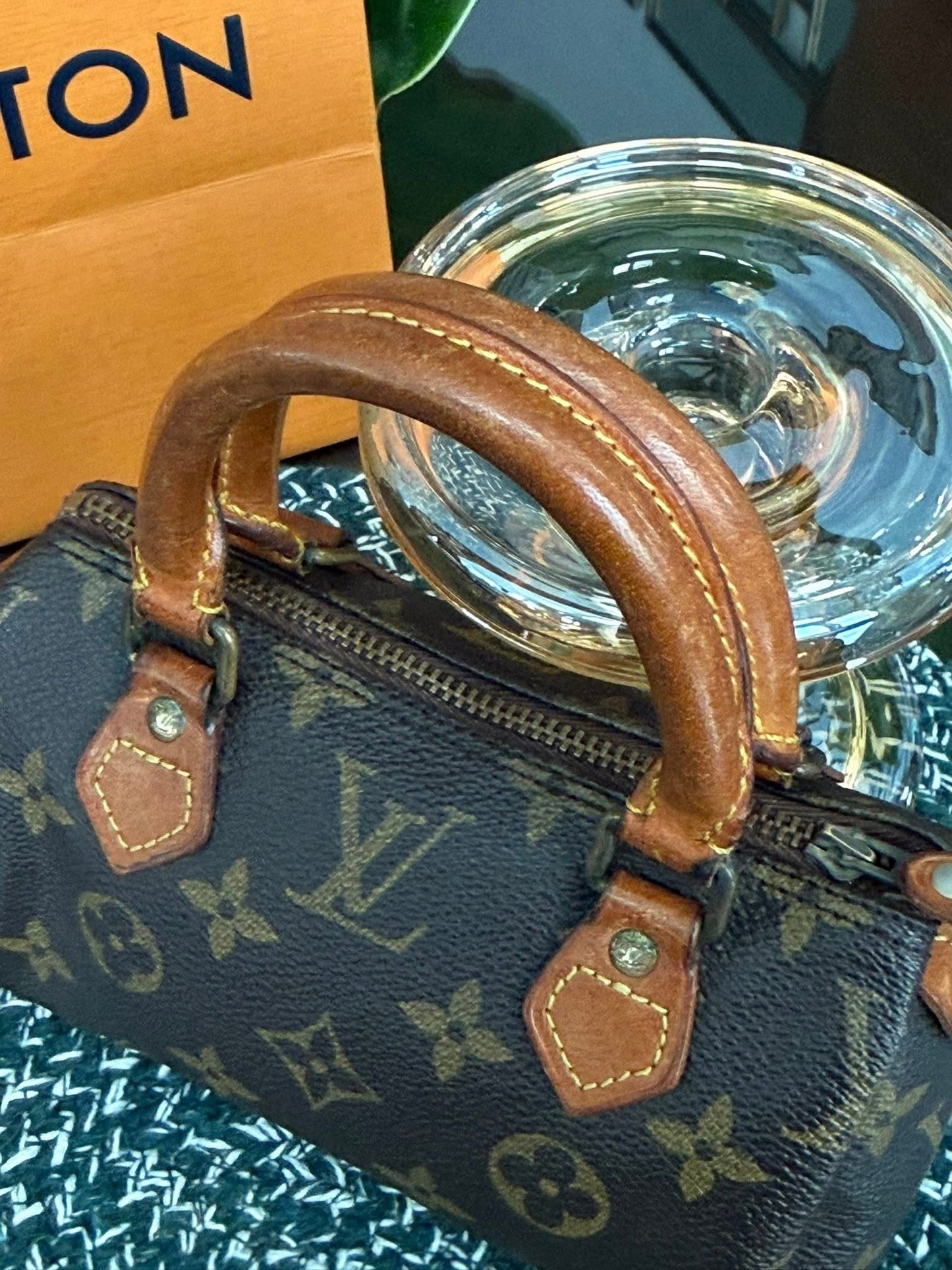 🍒Mini Speedy with Non Branded Strap🍒Circa 80’s