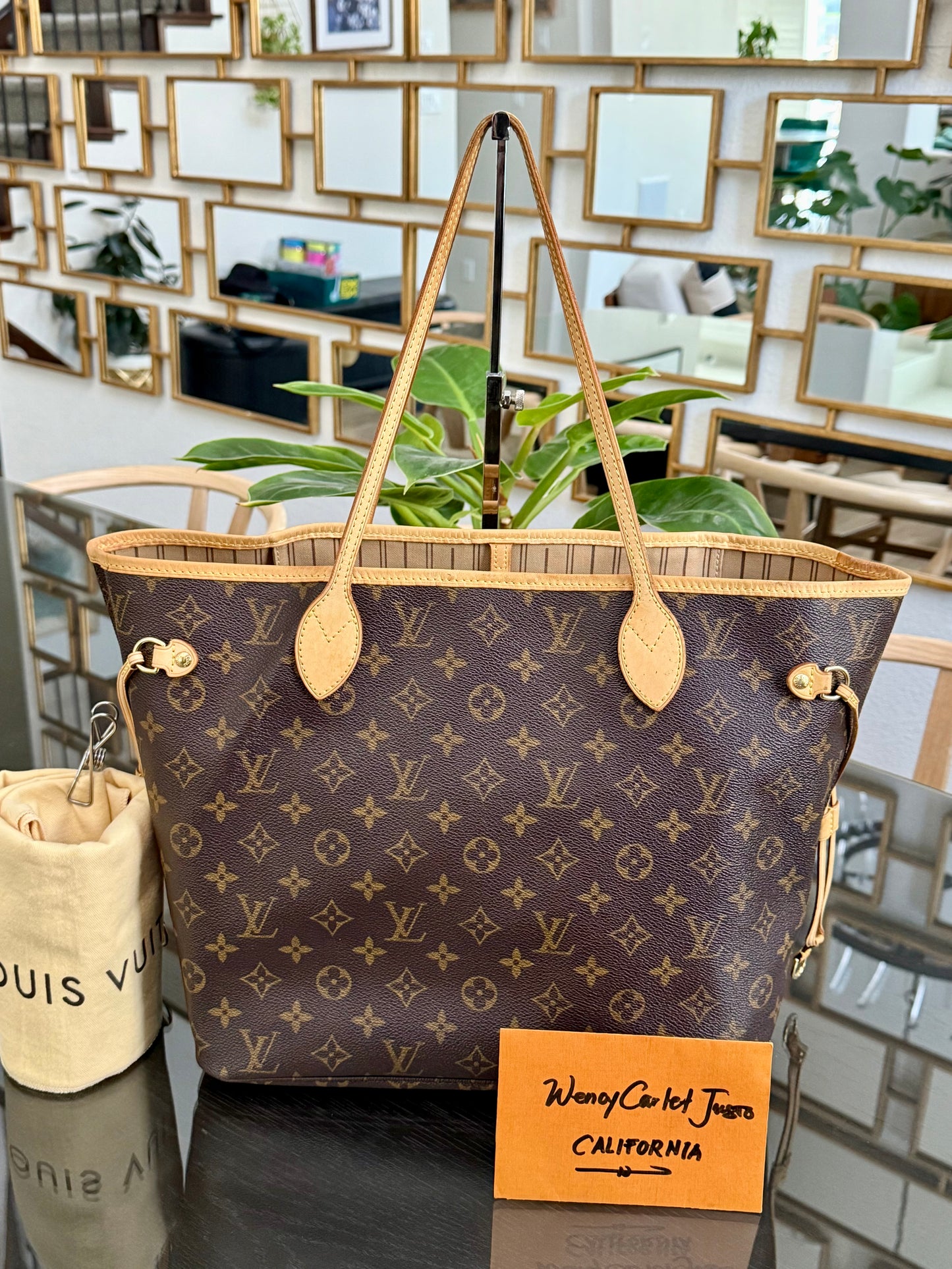Neverfull MM in Monogram with Dustbag 🗓️ Year: 2007