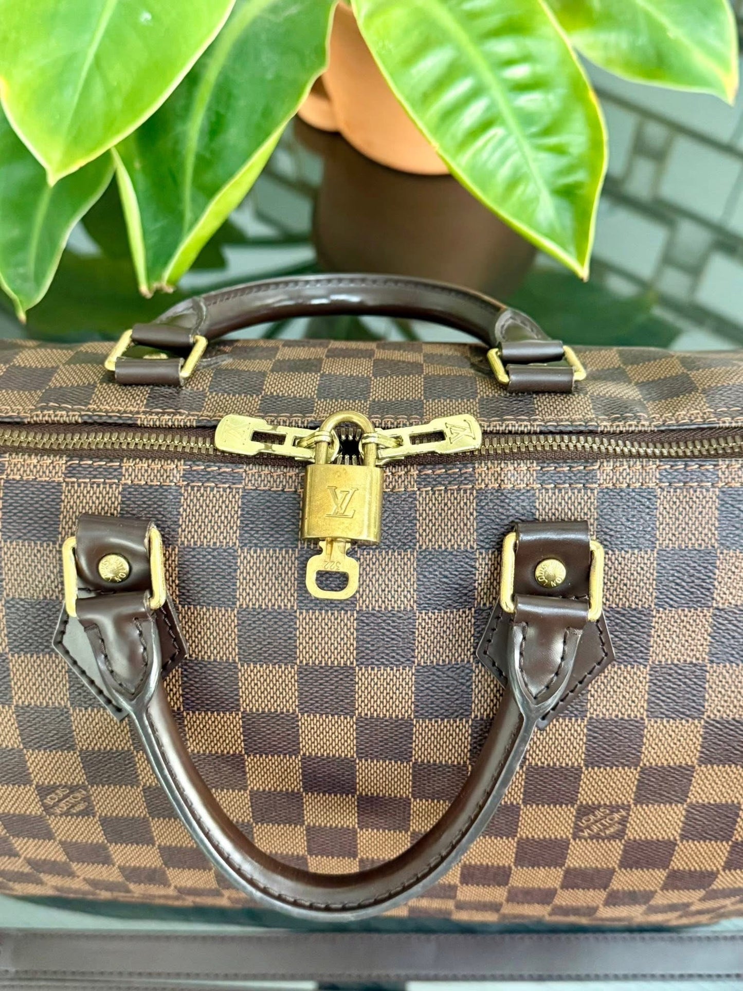 Speedy 35 Bandoulier in DE with lock 🔐 key, Dustbag and Non branded Twilly -🗓️ Year: 2013