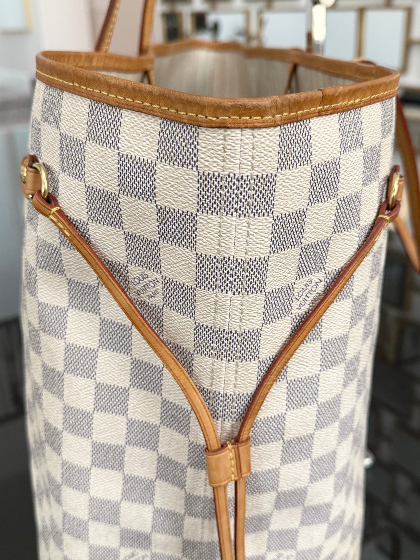 Neverfull GM in Azur with Dustbag Insert Organizer 🗓️ Year: 2011