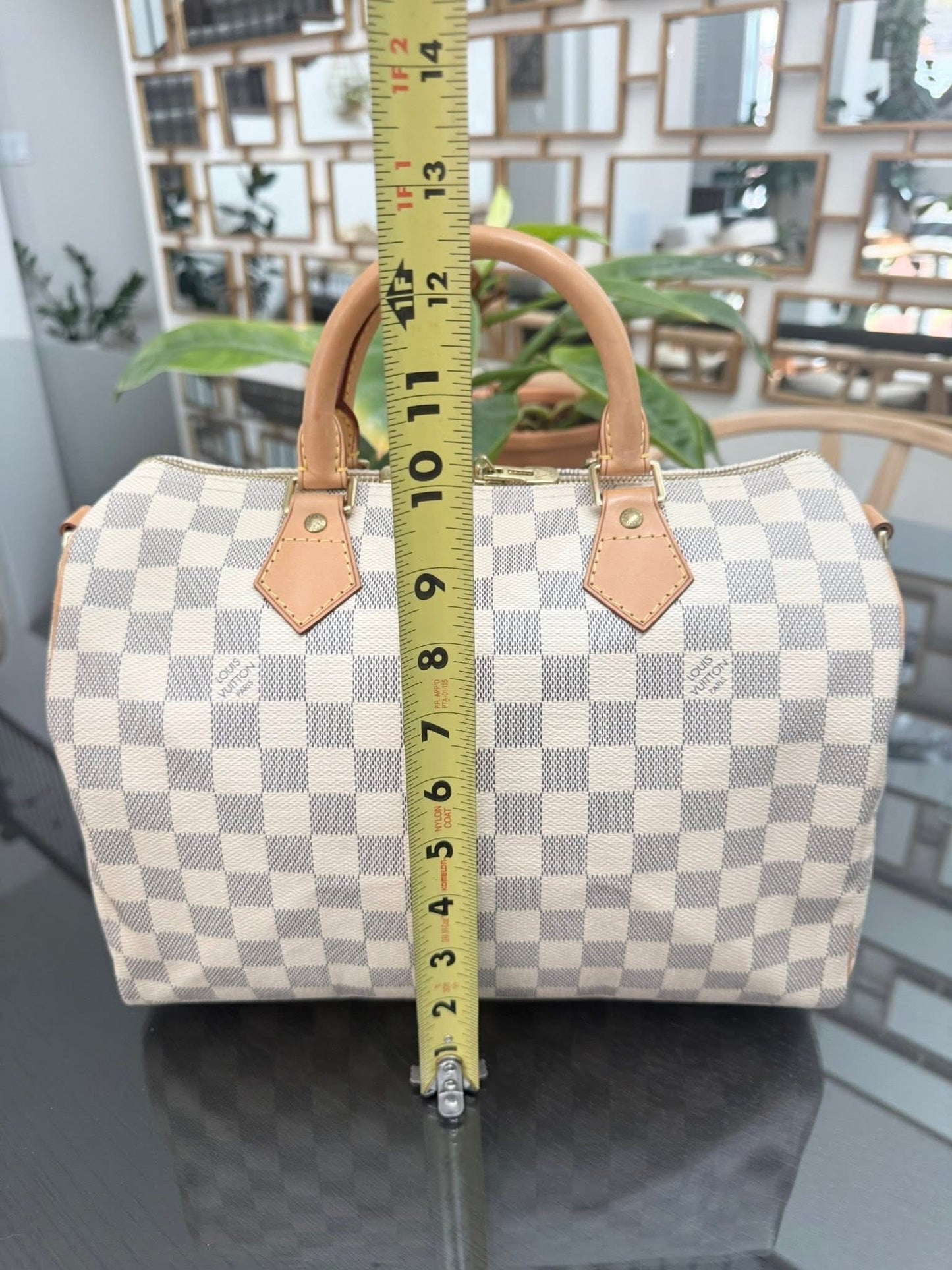 Speedy 30 Bandoulier in Azur with Original Strap, Dustbag and Insert Organizer -🗓️ Year: 2013