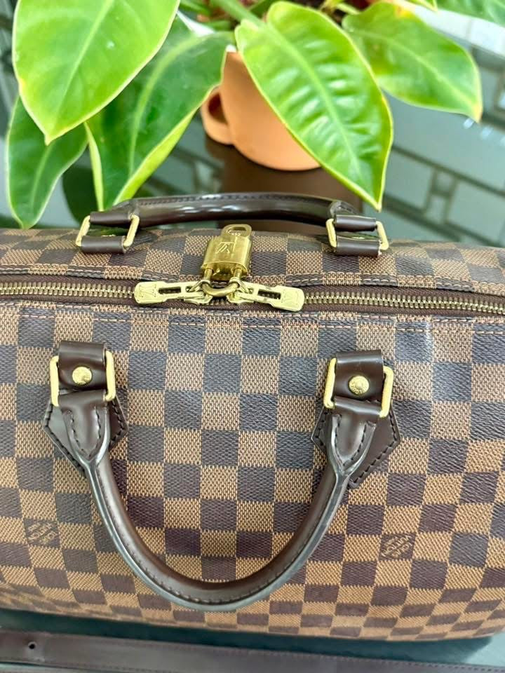 Speedy 35 Bandoulier in DE with lock 🔐 key, Dustbag and Non branded Twilly -🗓️ Year: 2013