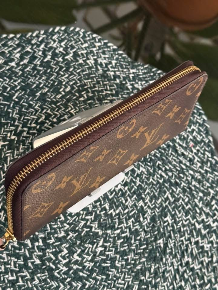 Clemence Wallet Monogram in Rose Ballerine with Box 🗓️ Year 2017