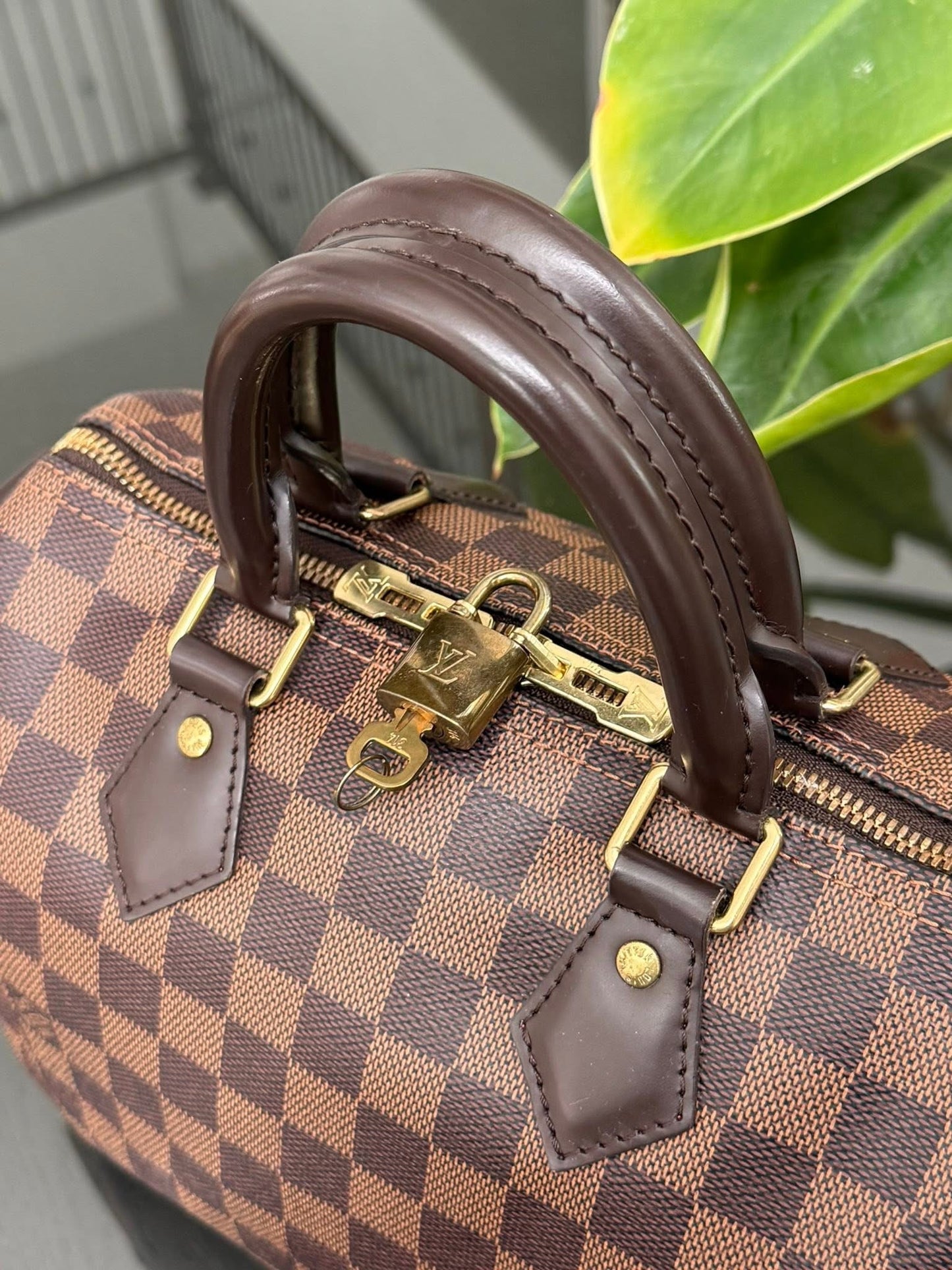 Speedy 25 Bandoulier in DE with Lock 🔐 key, Original Strap, Dustbag and Insert Organizer 🗓️ Year: 2019