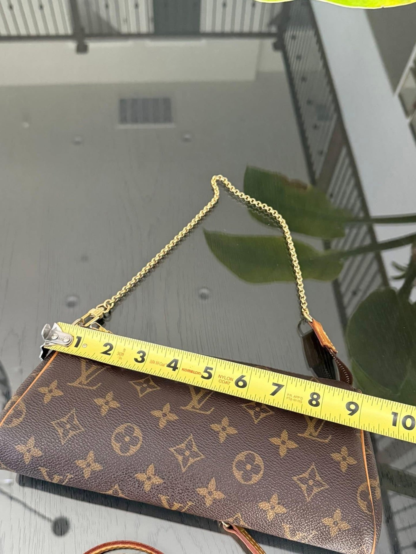 Eva Clutch in Monogram with Original Strap, Insert Organizer, Box and Paper bag 🗓️ Year: 2010