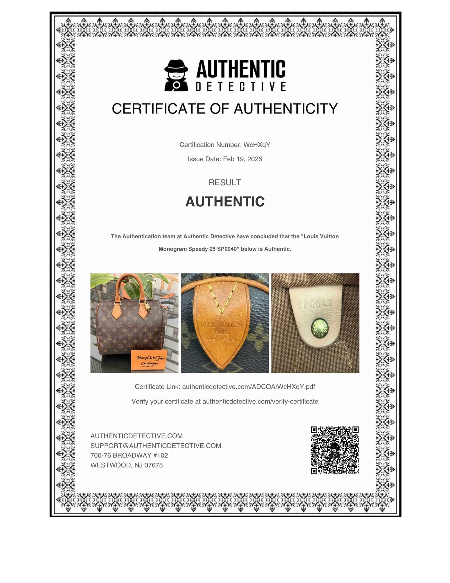 Speedy 25 in Monogram with Lock 🔐 and Key -🗓️ Year: 2000