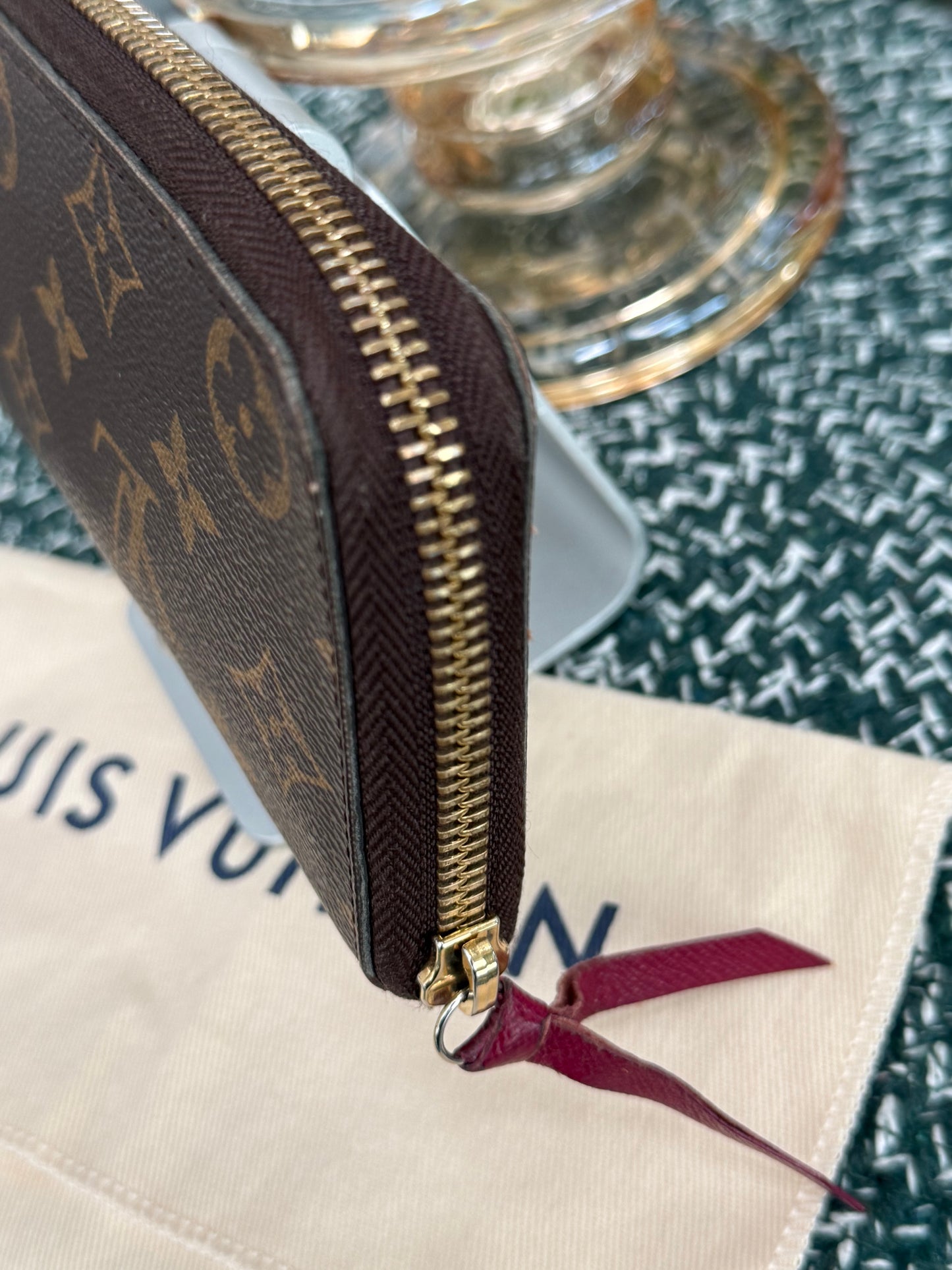 Monogram Clemence in Peony Wallet with Dustbag 🗓️ Year 2015