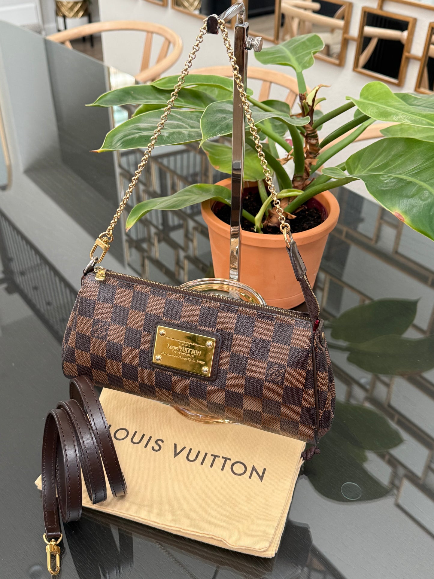 Eva Clutch in DE with Dustbag, Insert Organizer, Box and Paper bag 🗓️ Year: 2013