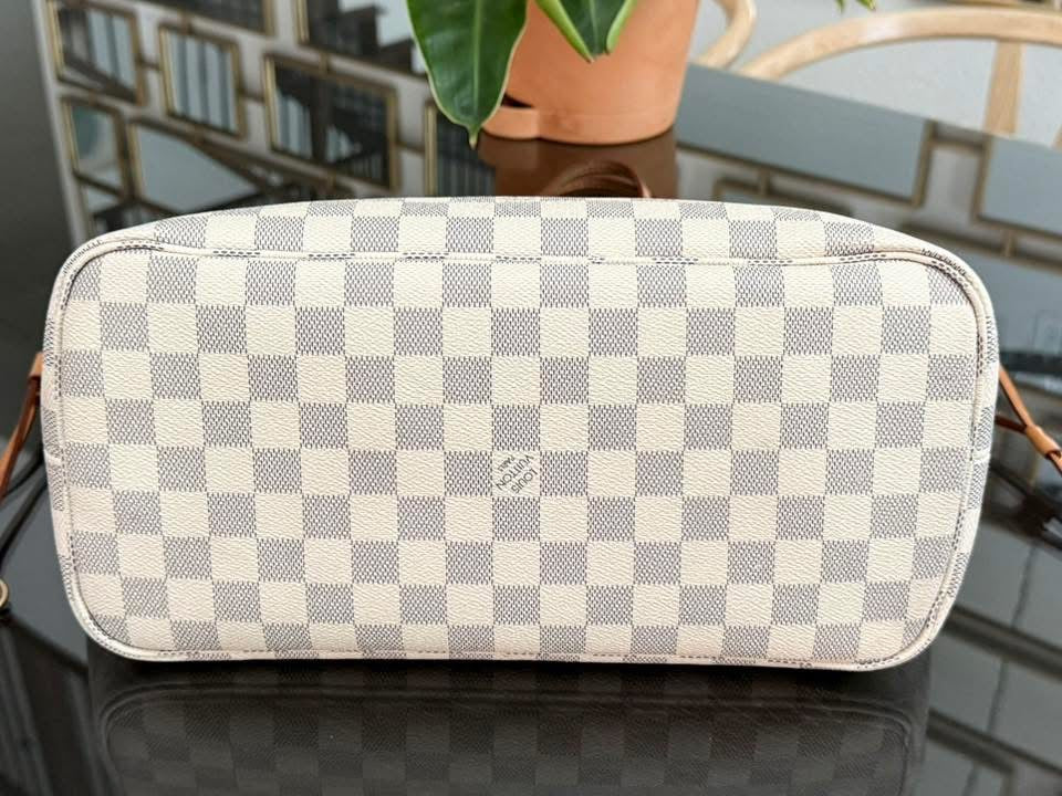 Neverfull MM Azur in Rose Ballerine with Dustbag and Insert Organizer 🌺 📅 Year: 2019