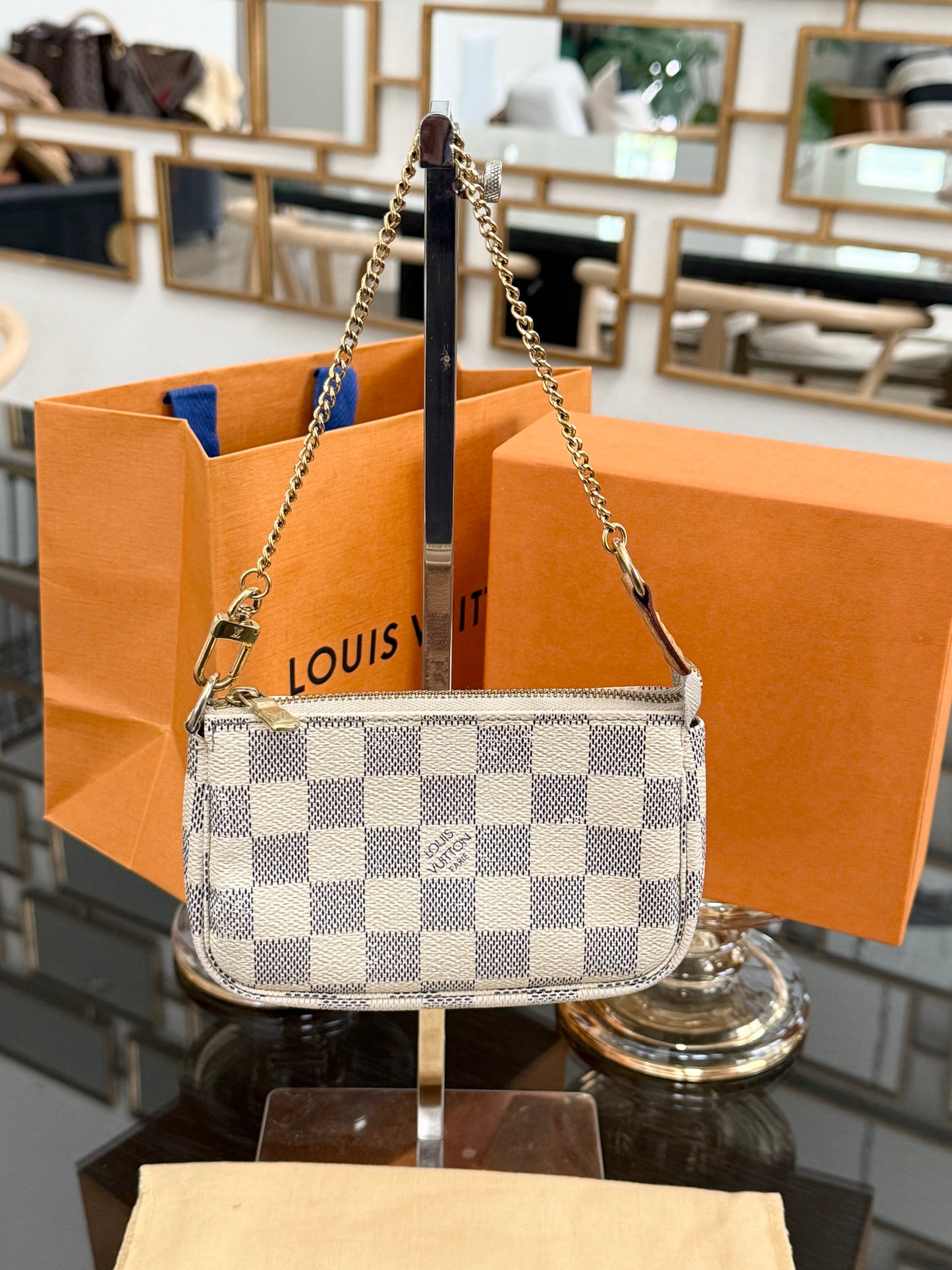 Mini Pochette Accessories in Azur - 📅 Year: 2010
